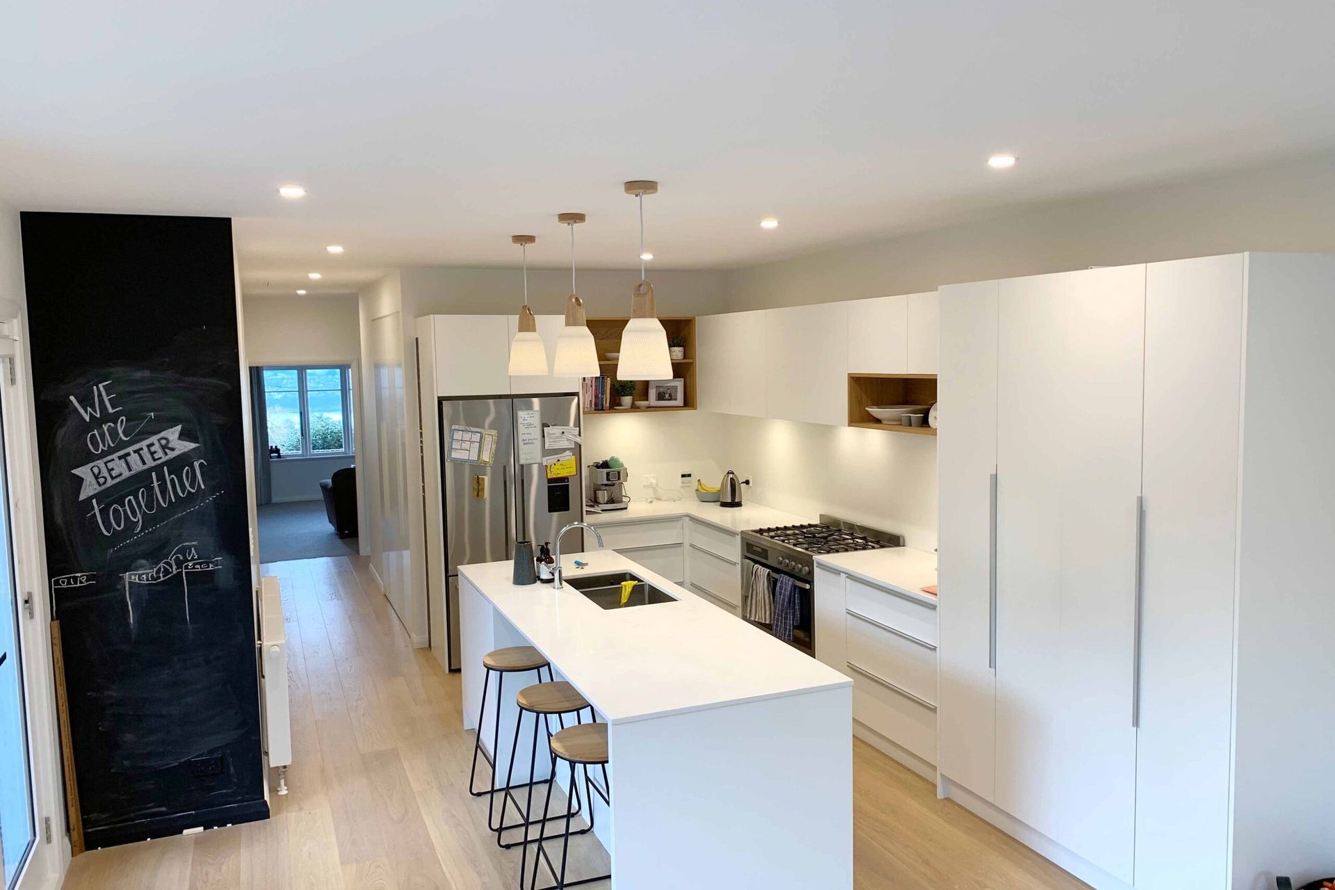 New home build, interior, Dunedin