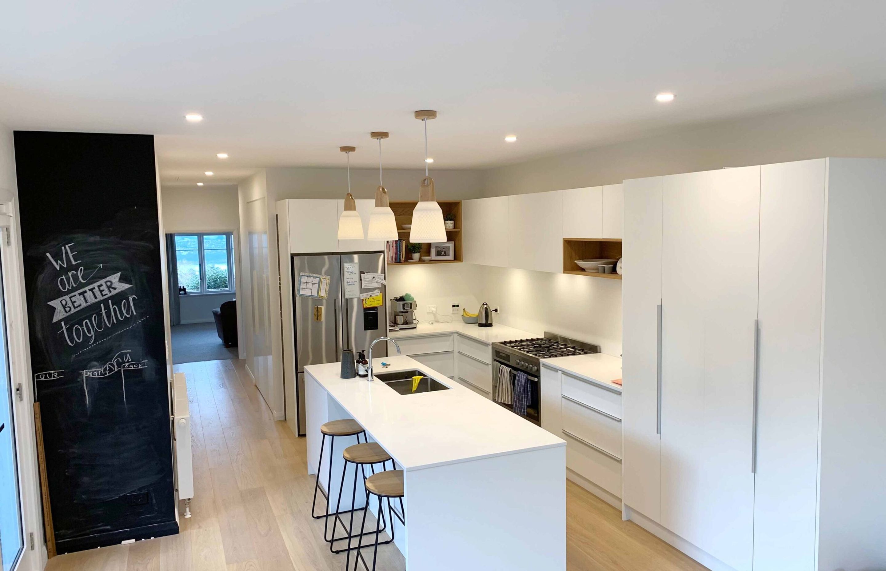 New home build, interior, Dunedin
