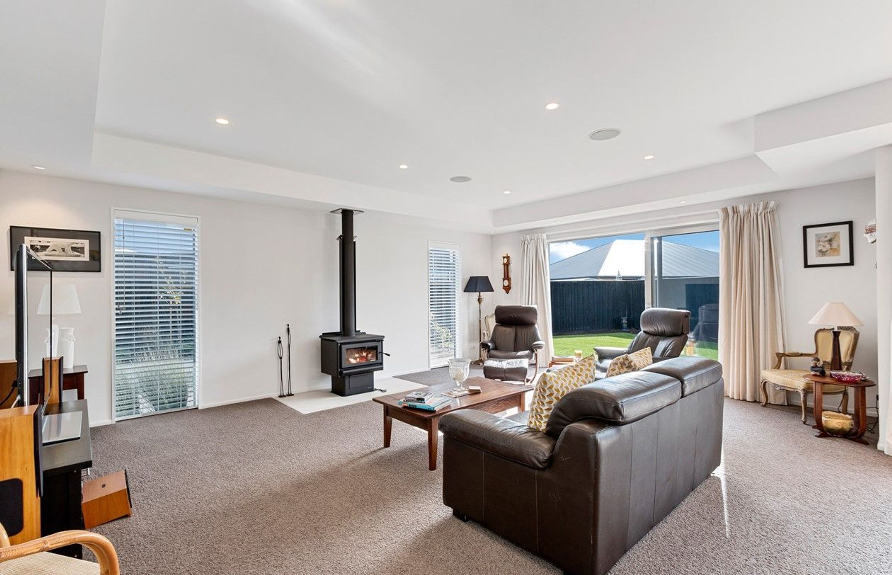 Supply and installation of logfire. Photo credit: Homes by Parklane