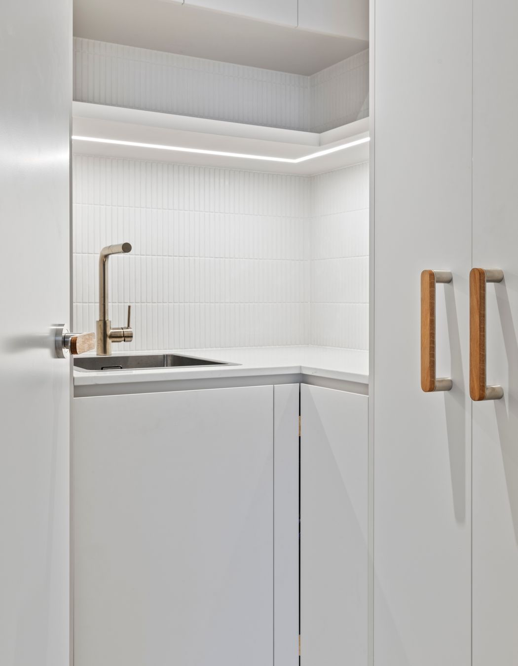 The design improved amenity to create a user friendly small space.