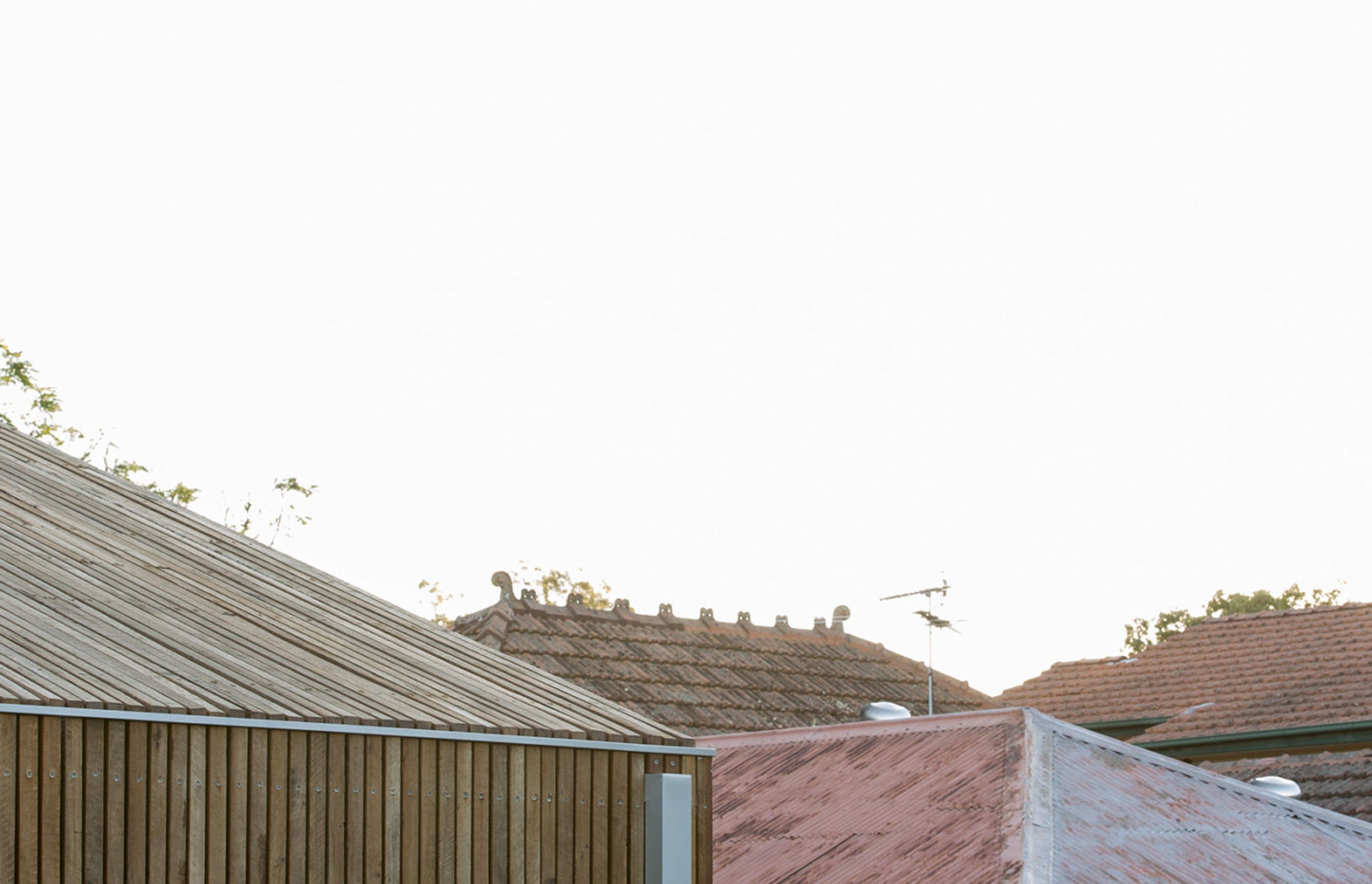 Cut-away Roof House