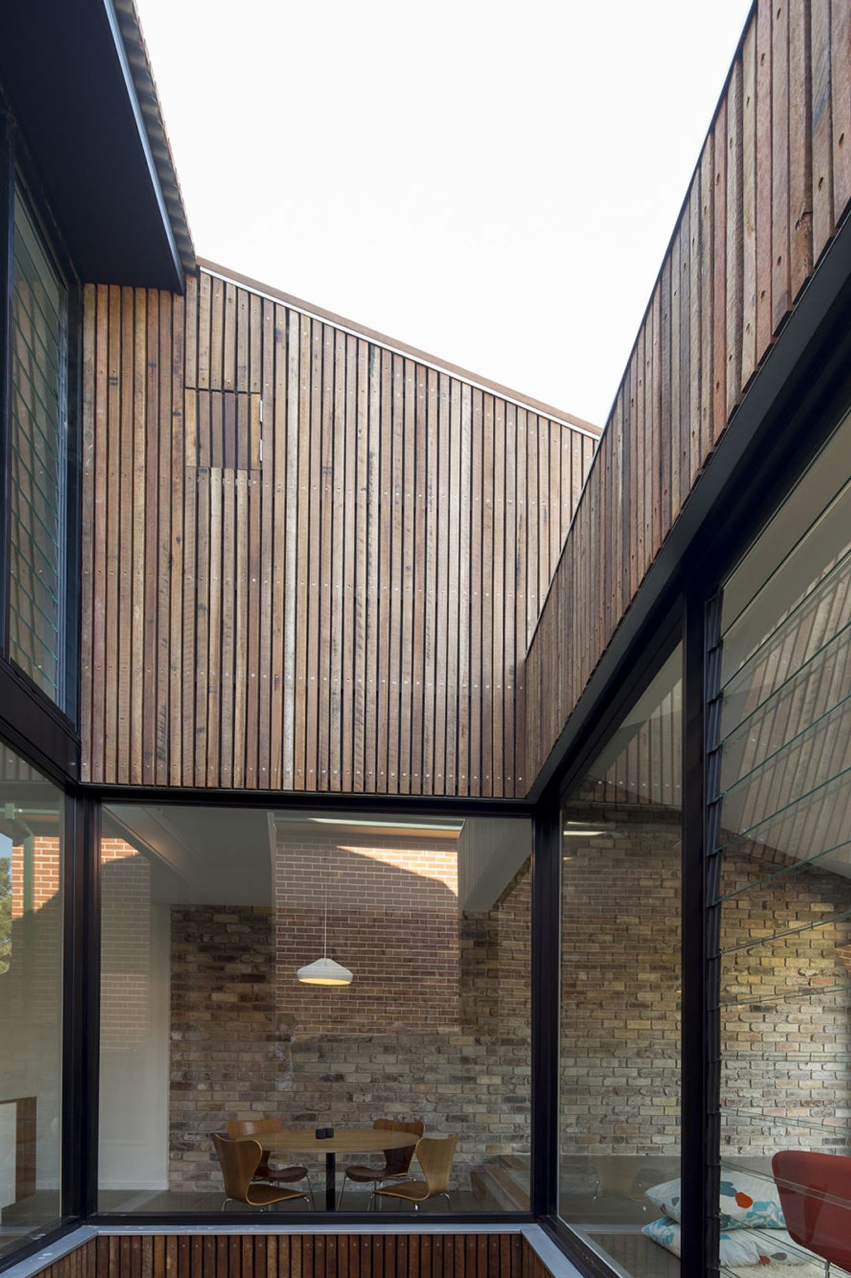 Cut-away Roof House