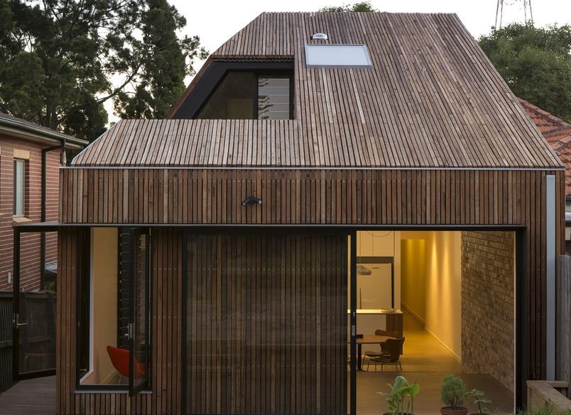Cut-away Roof House