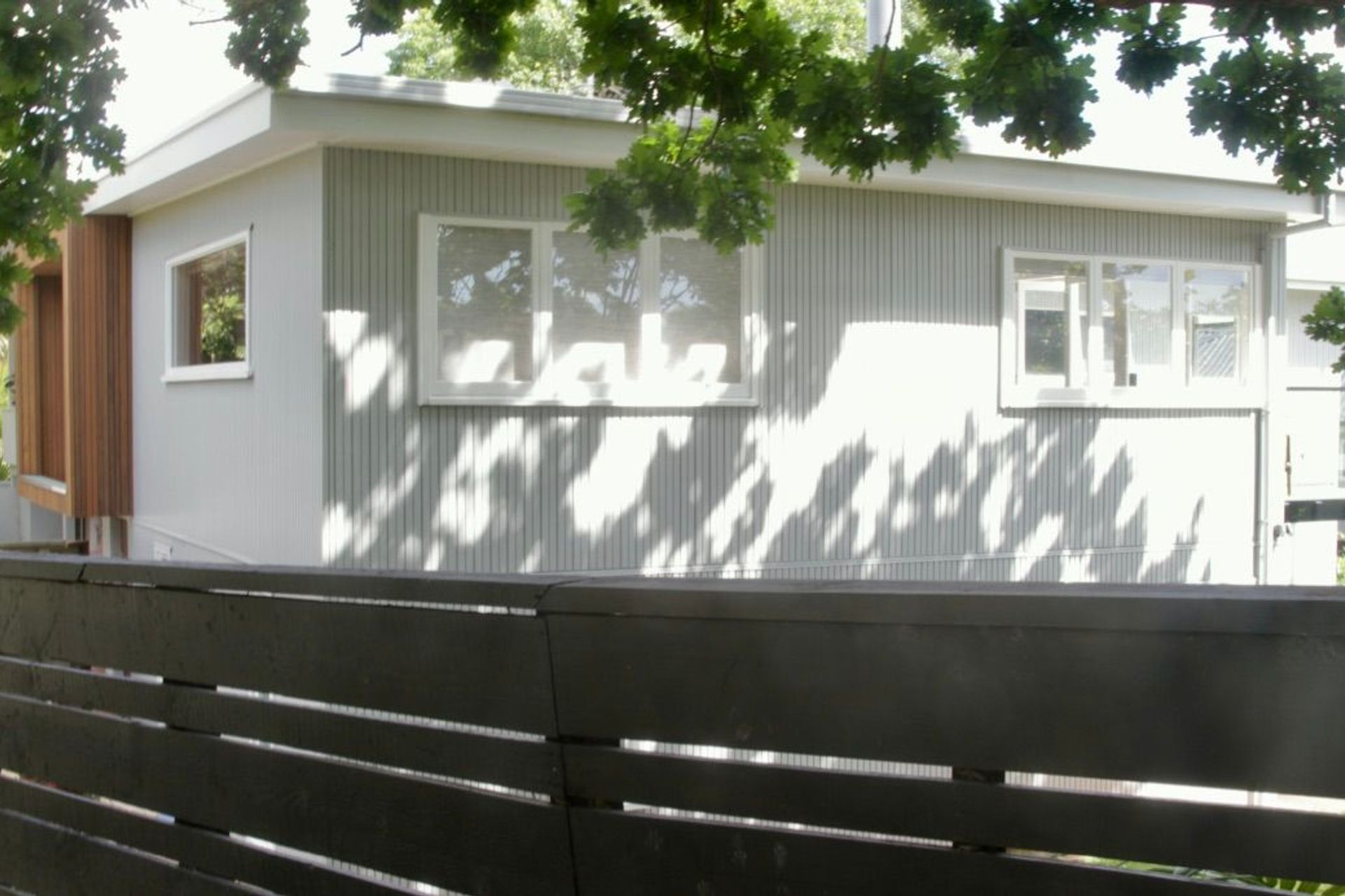 Painted Vertical Cedar Cladding