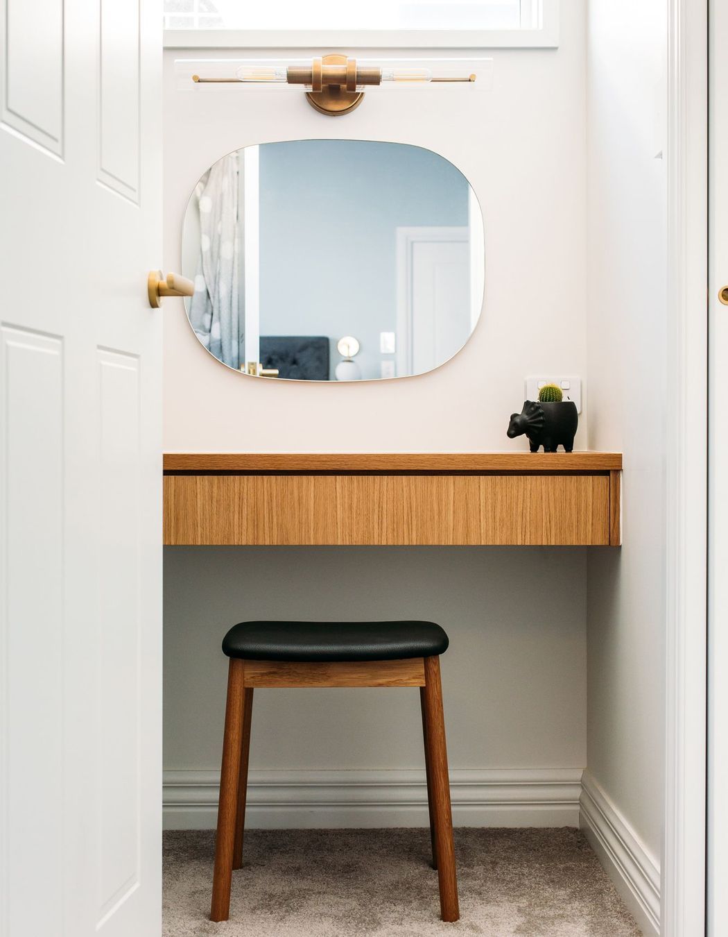 And a gorgeous dressing table and wardrobe adjoins the ensuite.