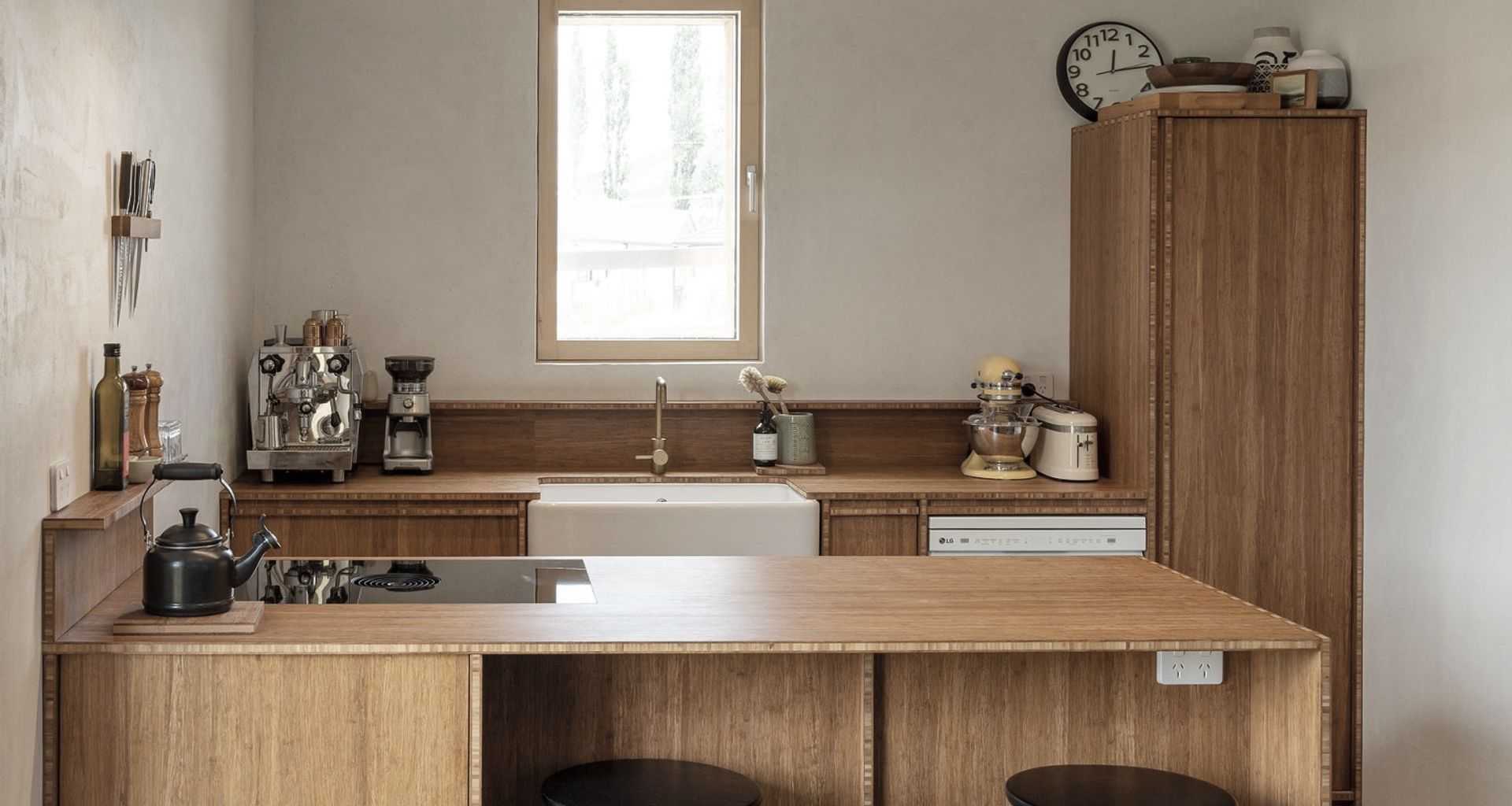 Passive House With Bamboo Kitchen banner