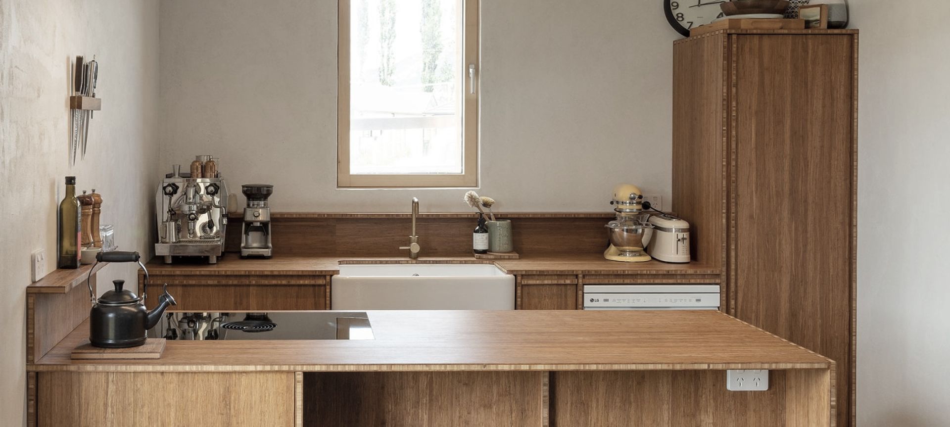 Passive House With Bamboo Kitchen banner