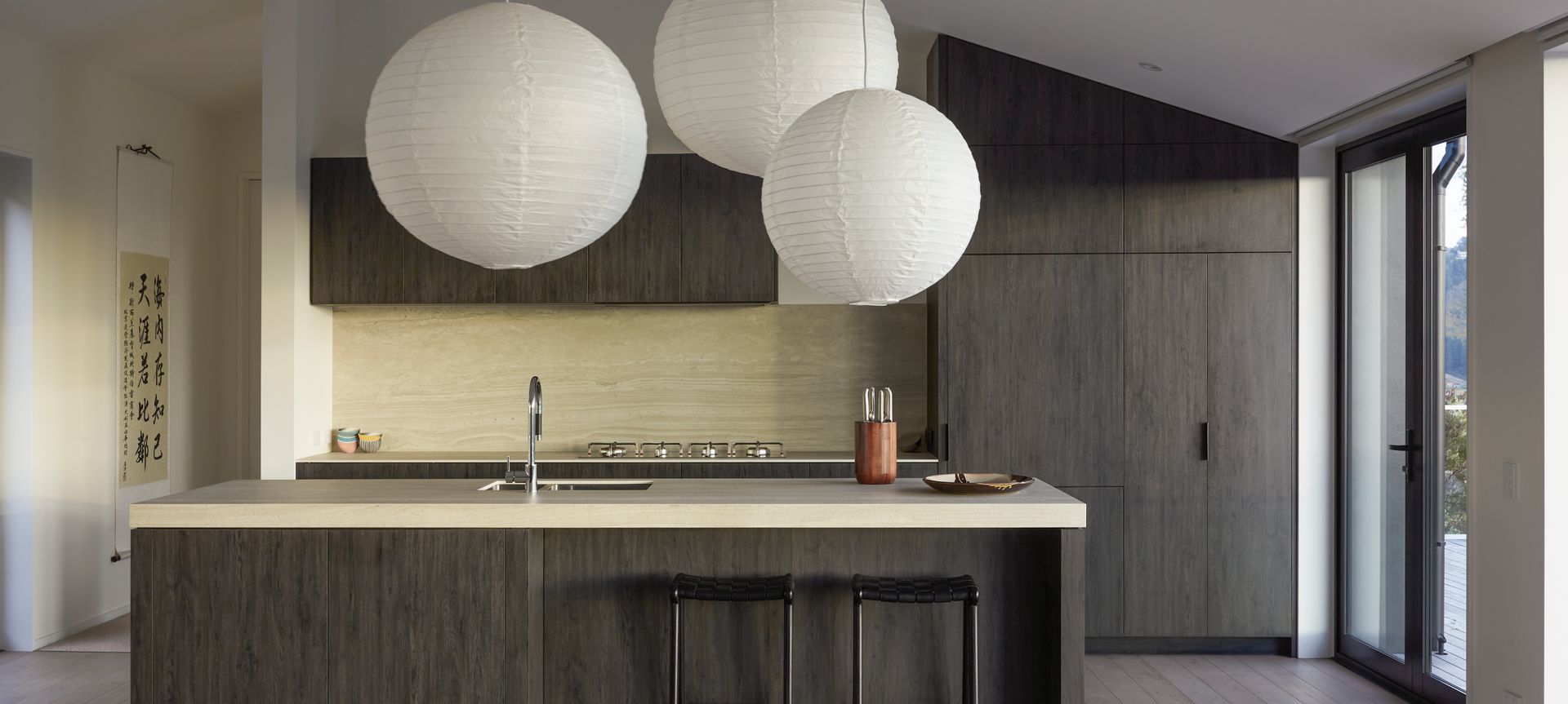 Yoke Architecture, Neolith Strata Argentum Kitchen banner