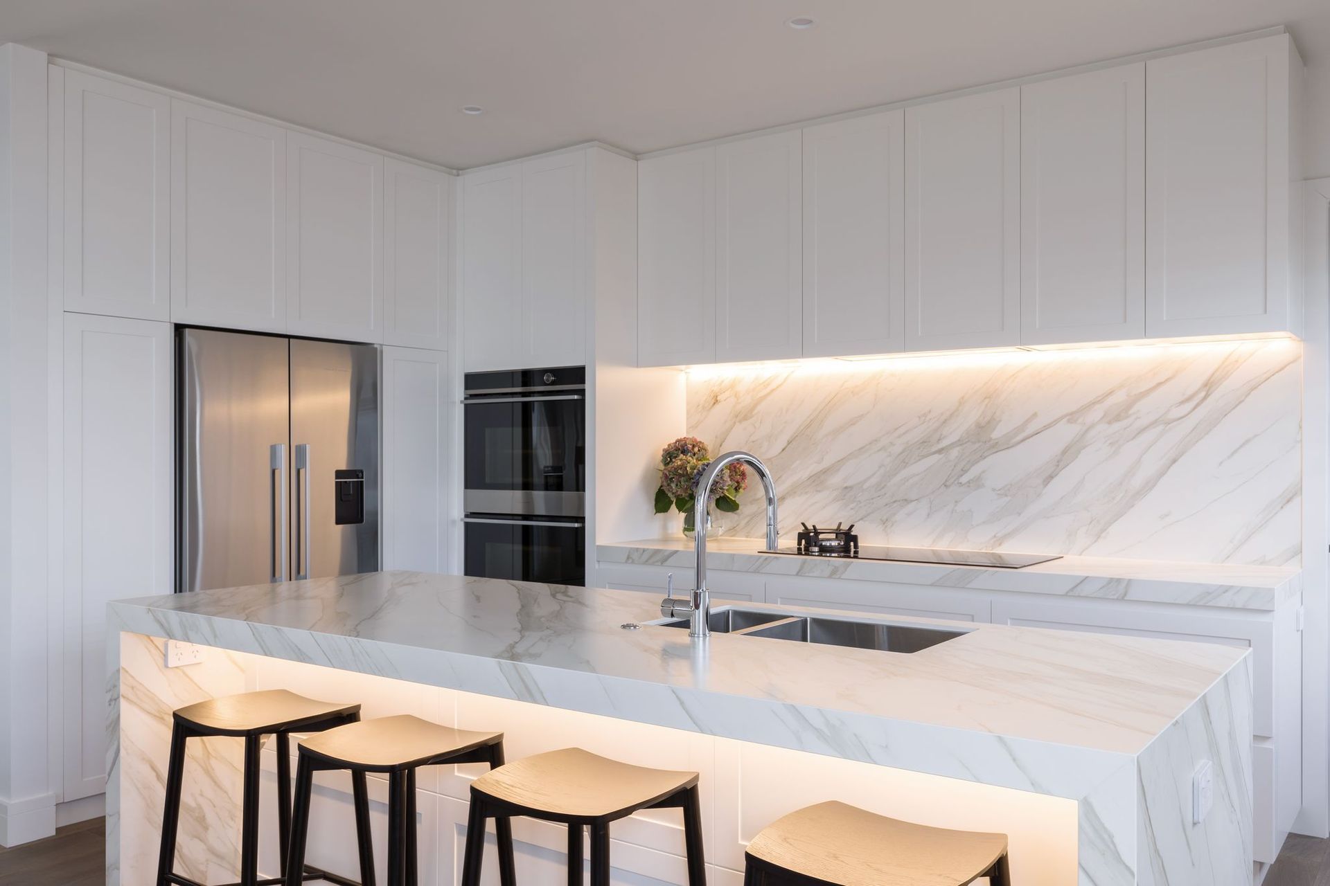 White Marble Kitchen