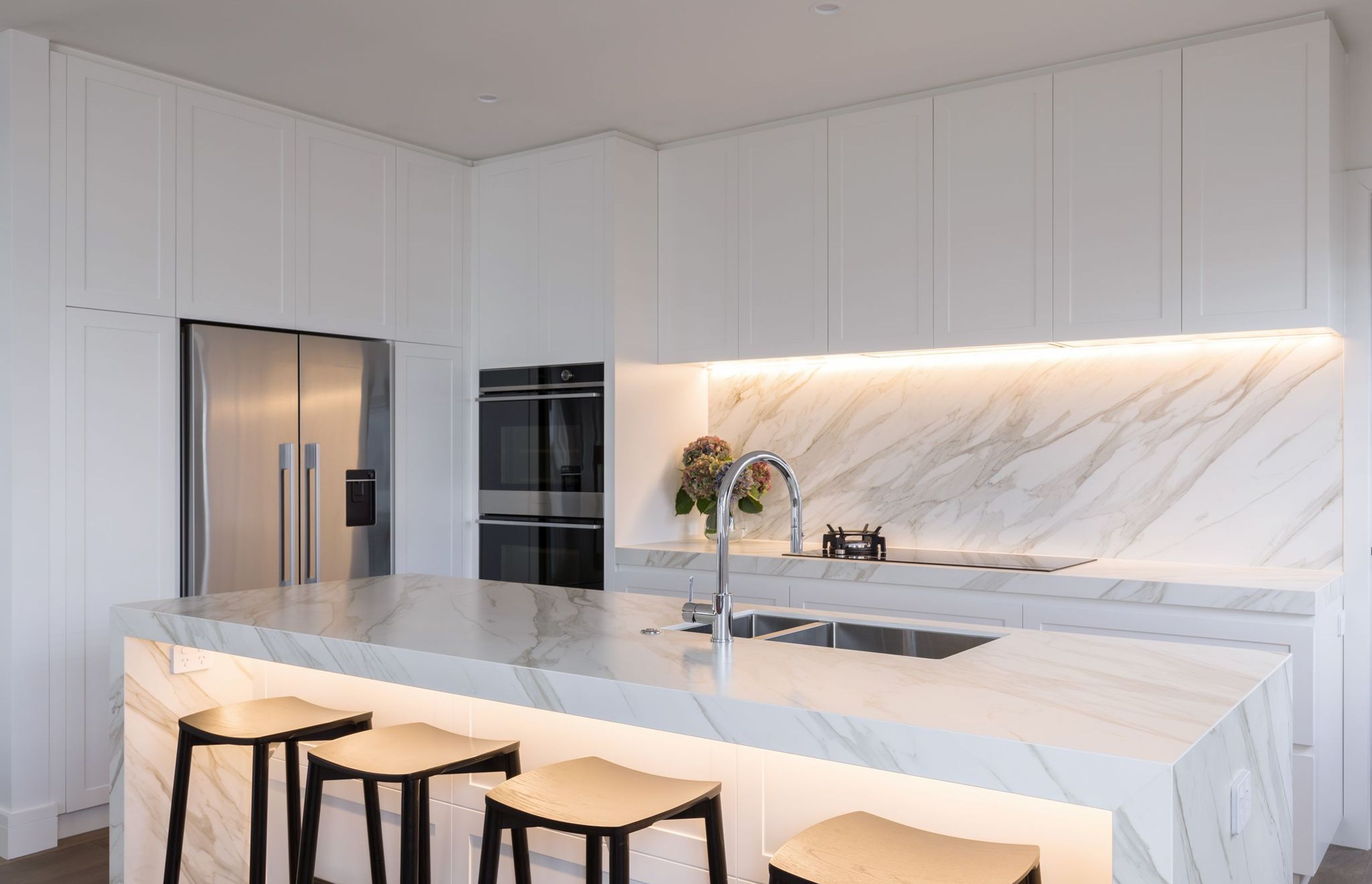 White Marble Kitchen