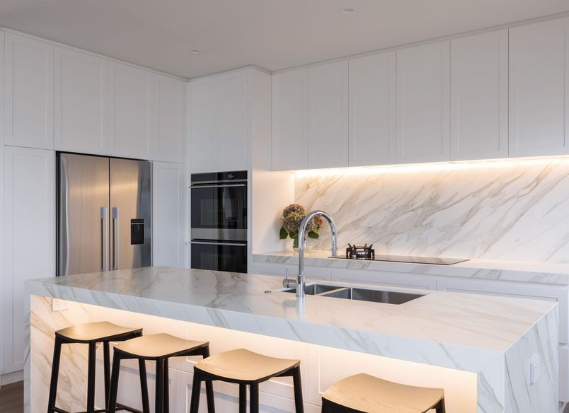 White Marble Kitchen