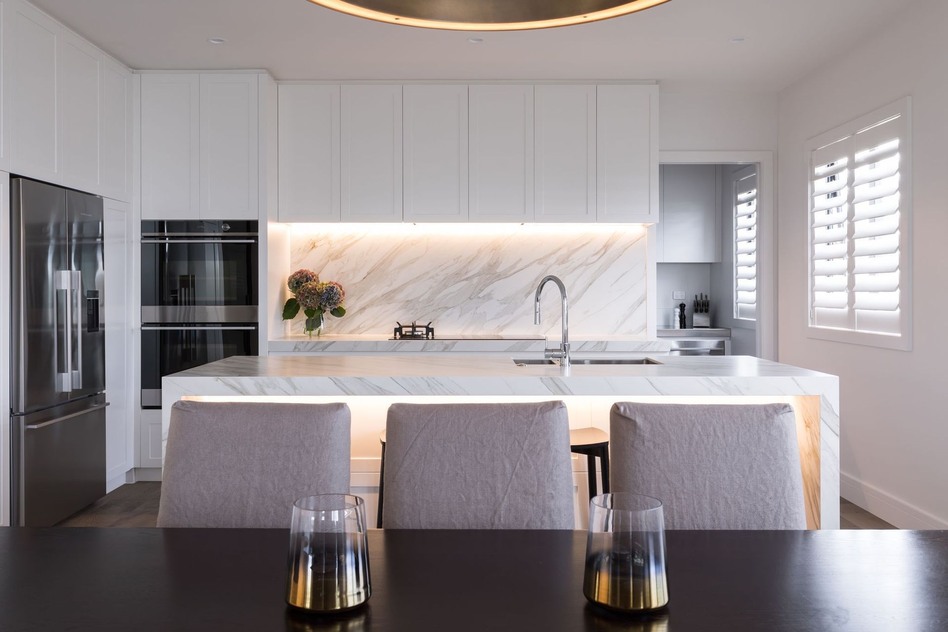 White Marble Kitchen