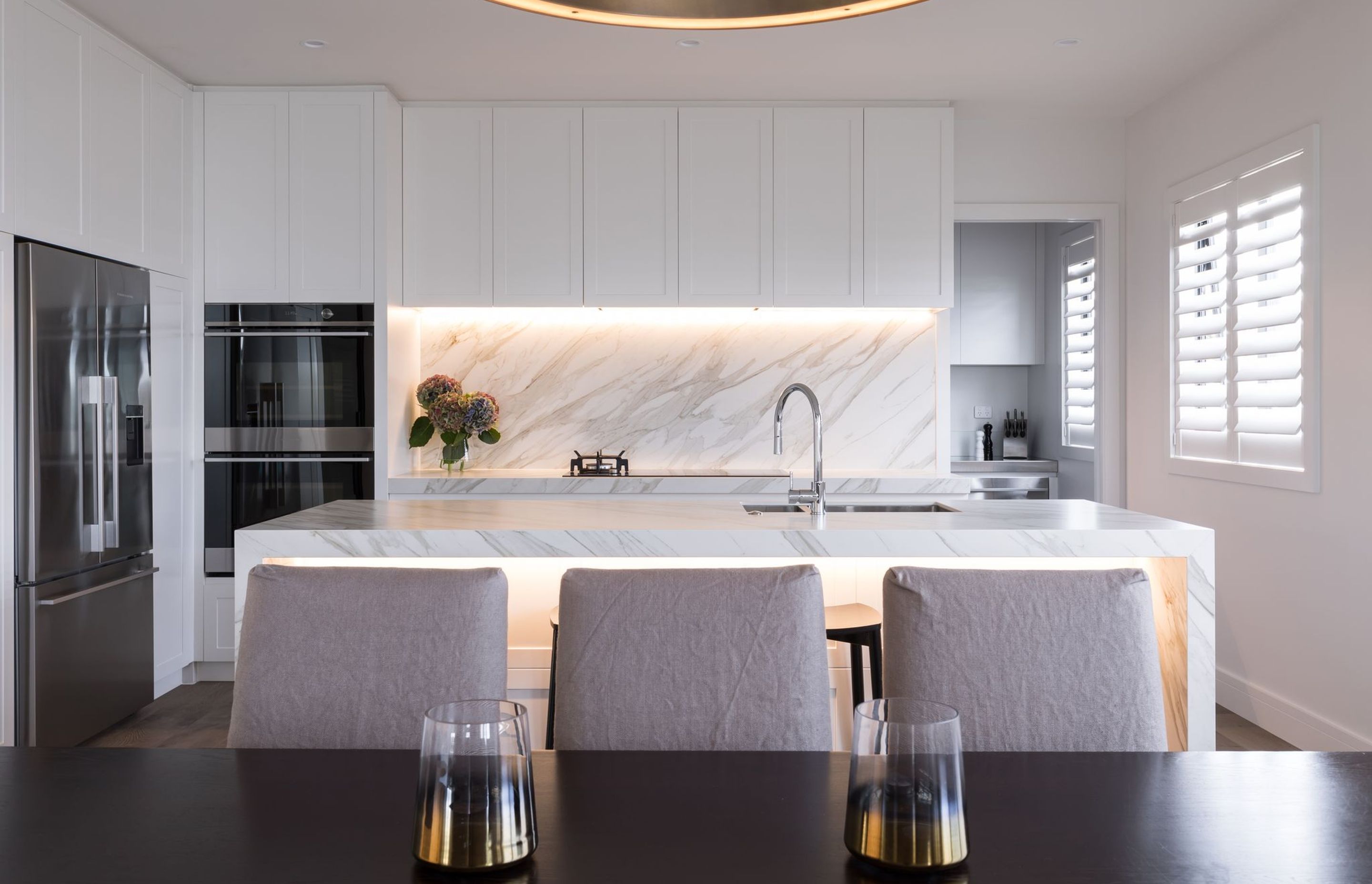 White Marble Kitchen