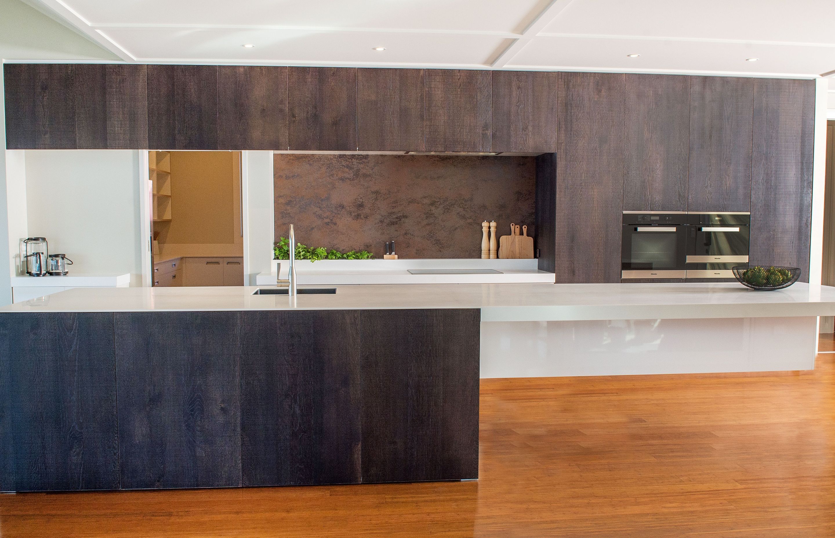 Cantilevered Kitchen