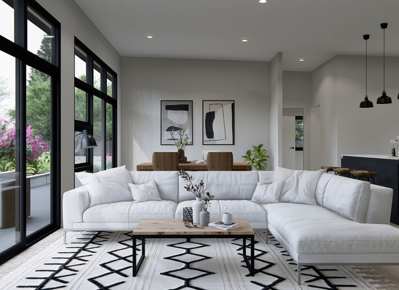 Living and Kitchen - Bayview Auckland Project