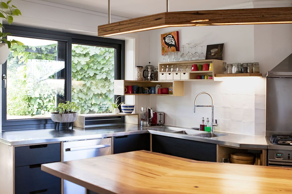 Plywood and Paperock Pezzo Kitchen
