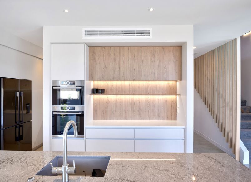 French Oak + Turbine Grey, Auckland