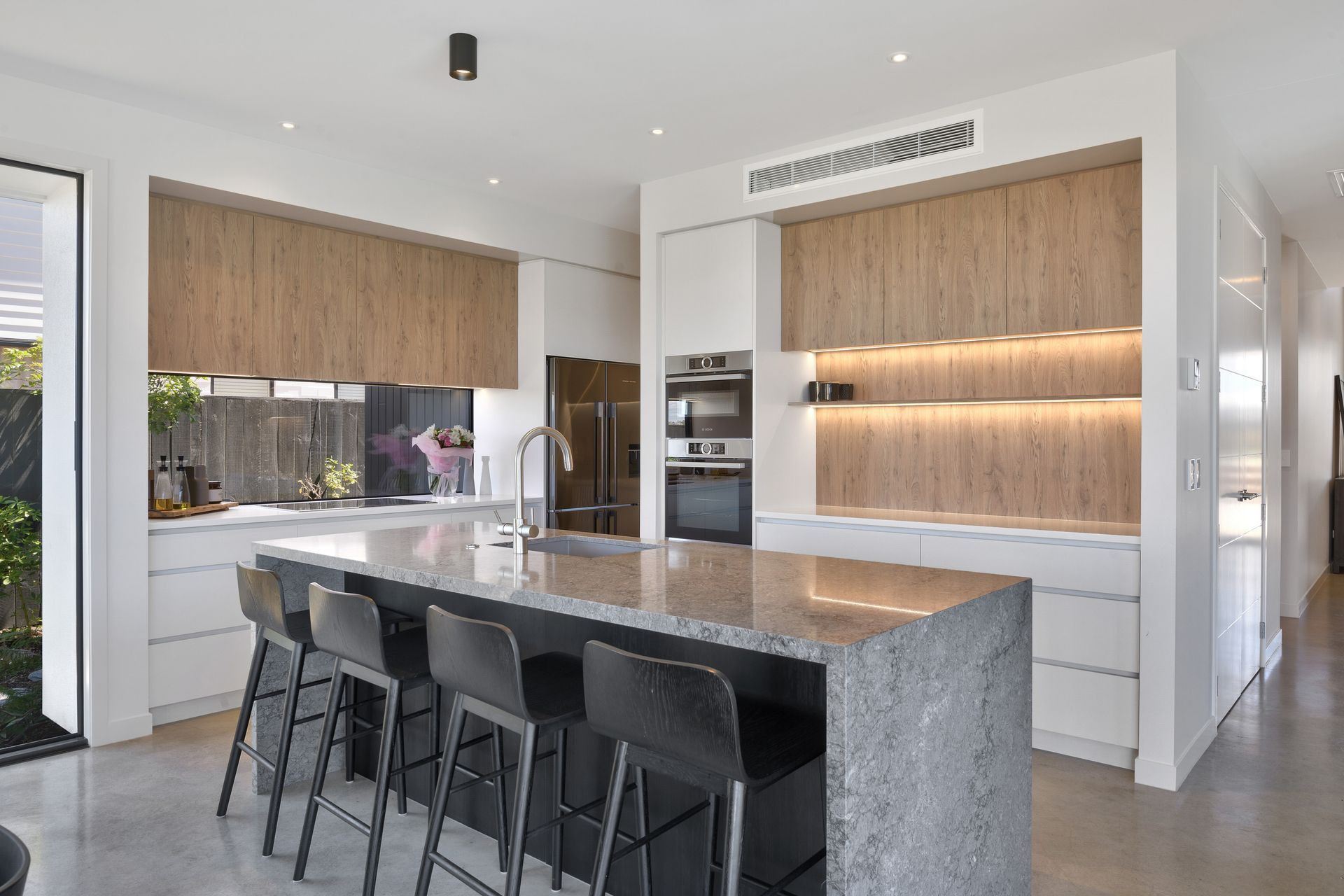 French Oak + Turbine Grey, Auckland