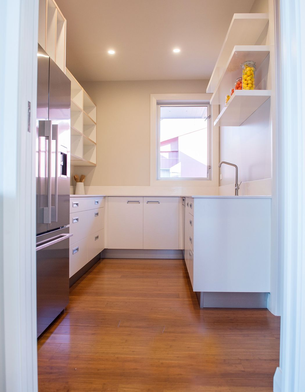 Cantilevered Kitchen