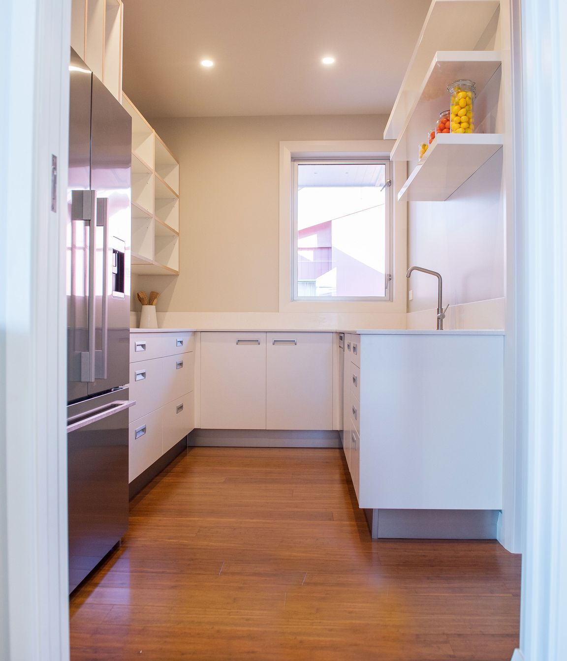 Cantilevered Kitchen