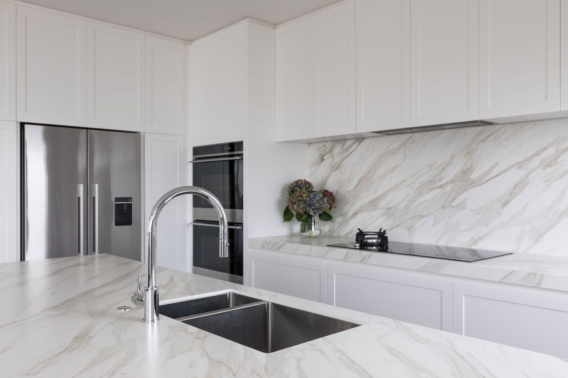 White Marble Kitchen