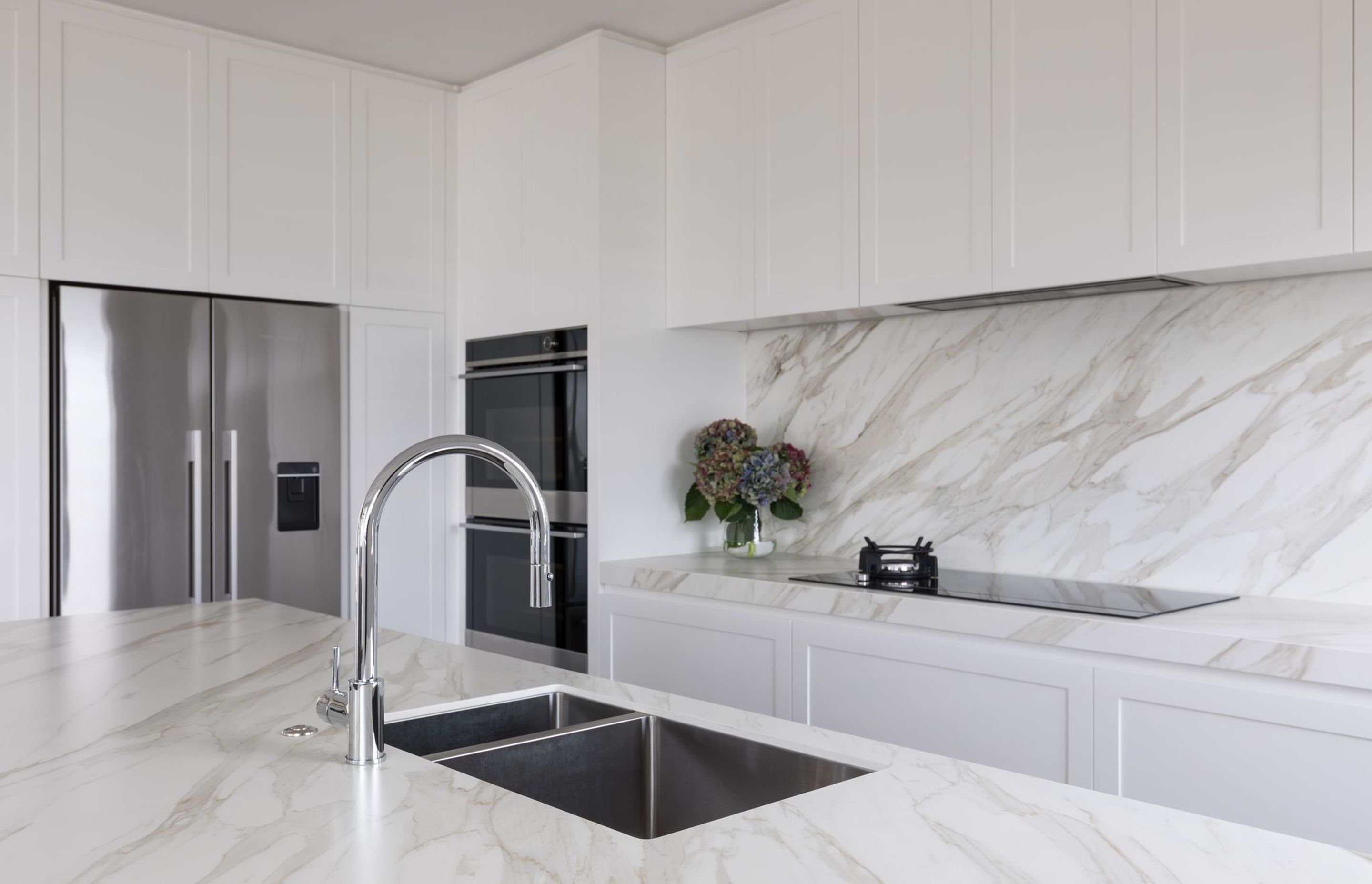 White Marble Kitchen