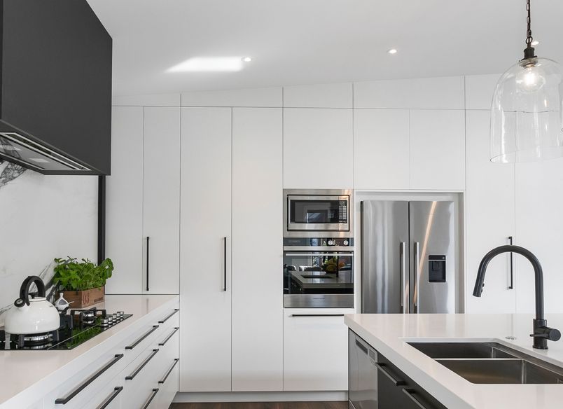 Veined Splashback Feature, Millwater
