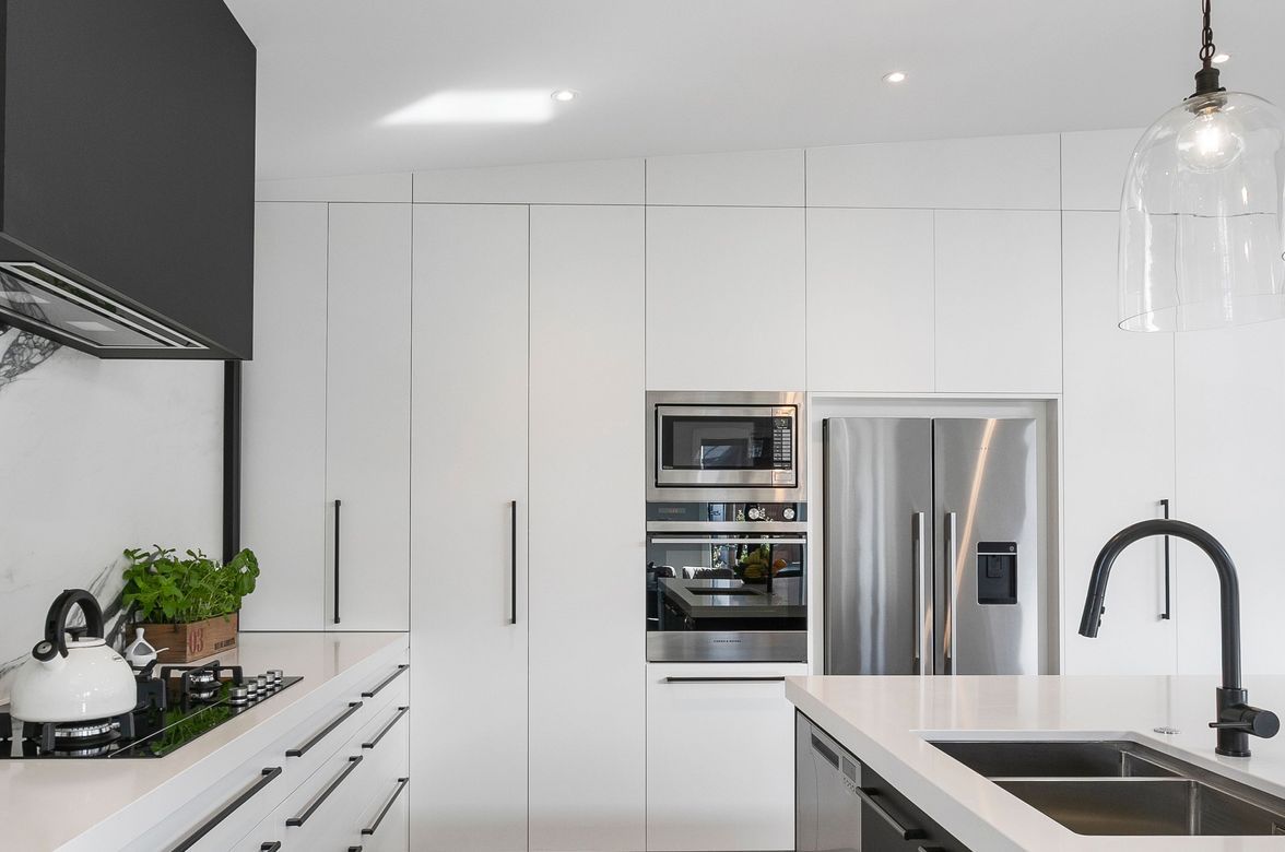 Veined Splashback Feature, Millwater
