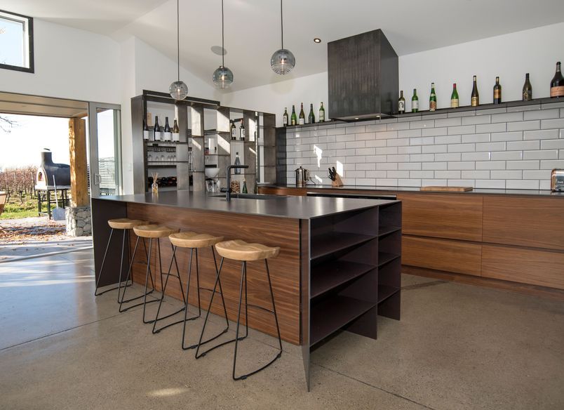 Walnut Veneer Kitchen Winner