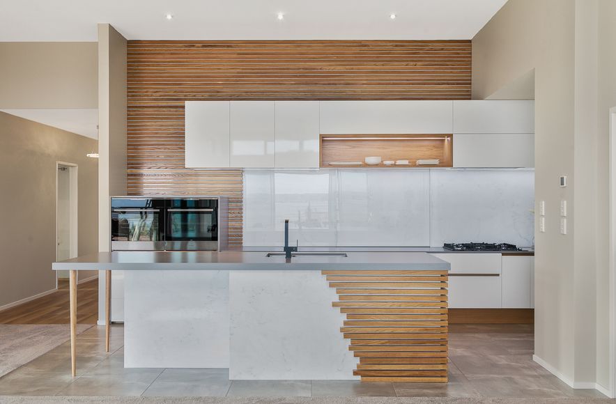 The Oak And Marble Kitchen