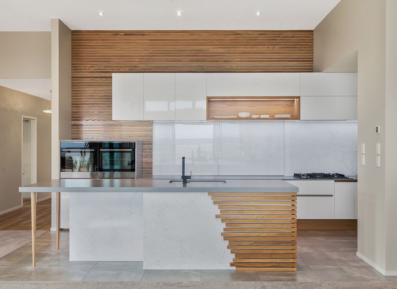 The Oak And Marble Kitchen