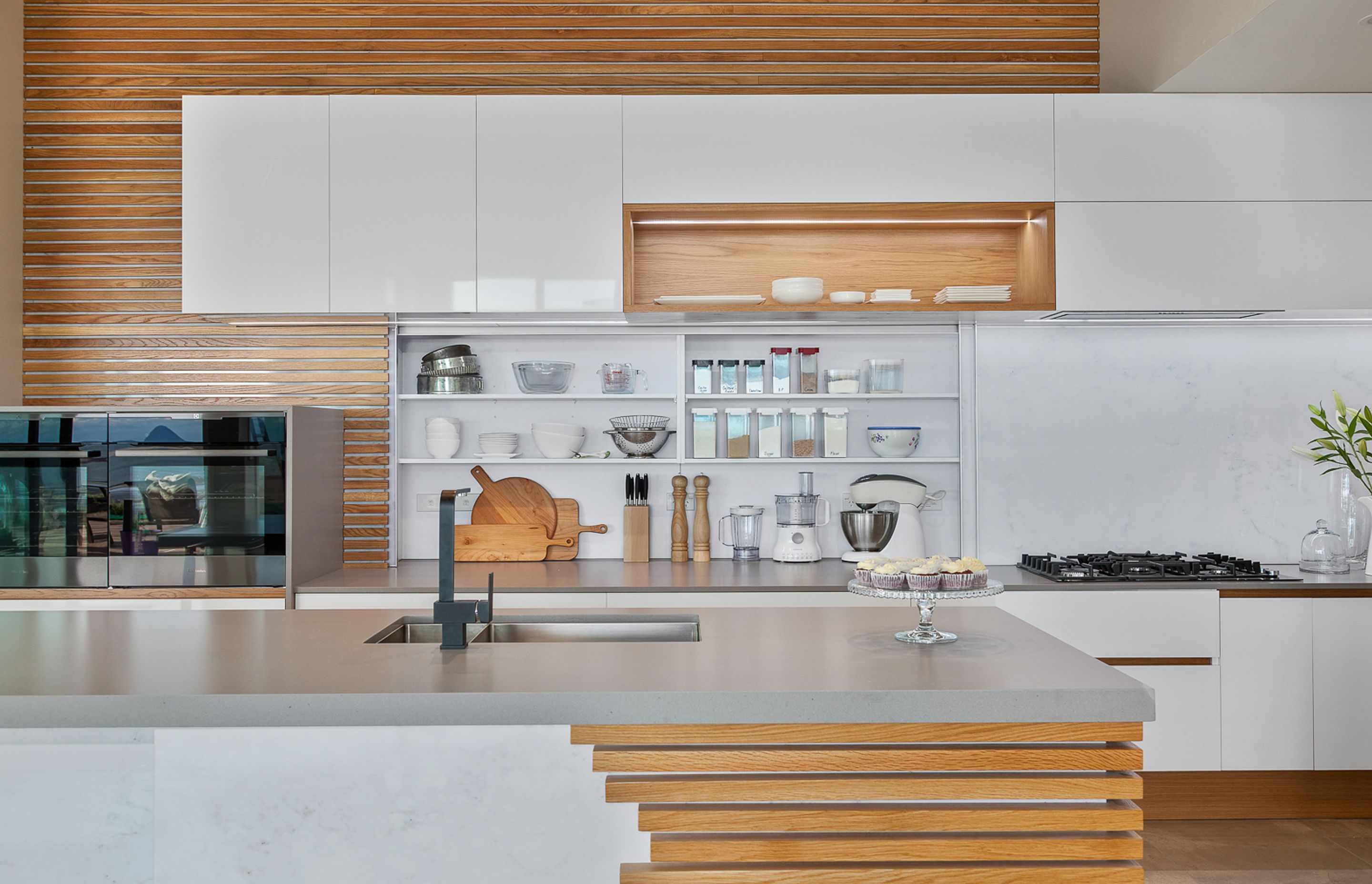 The Oak And Marble Kitchen