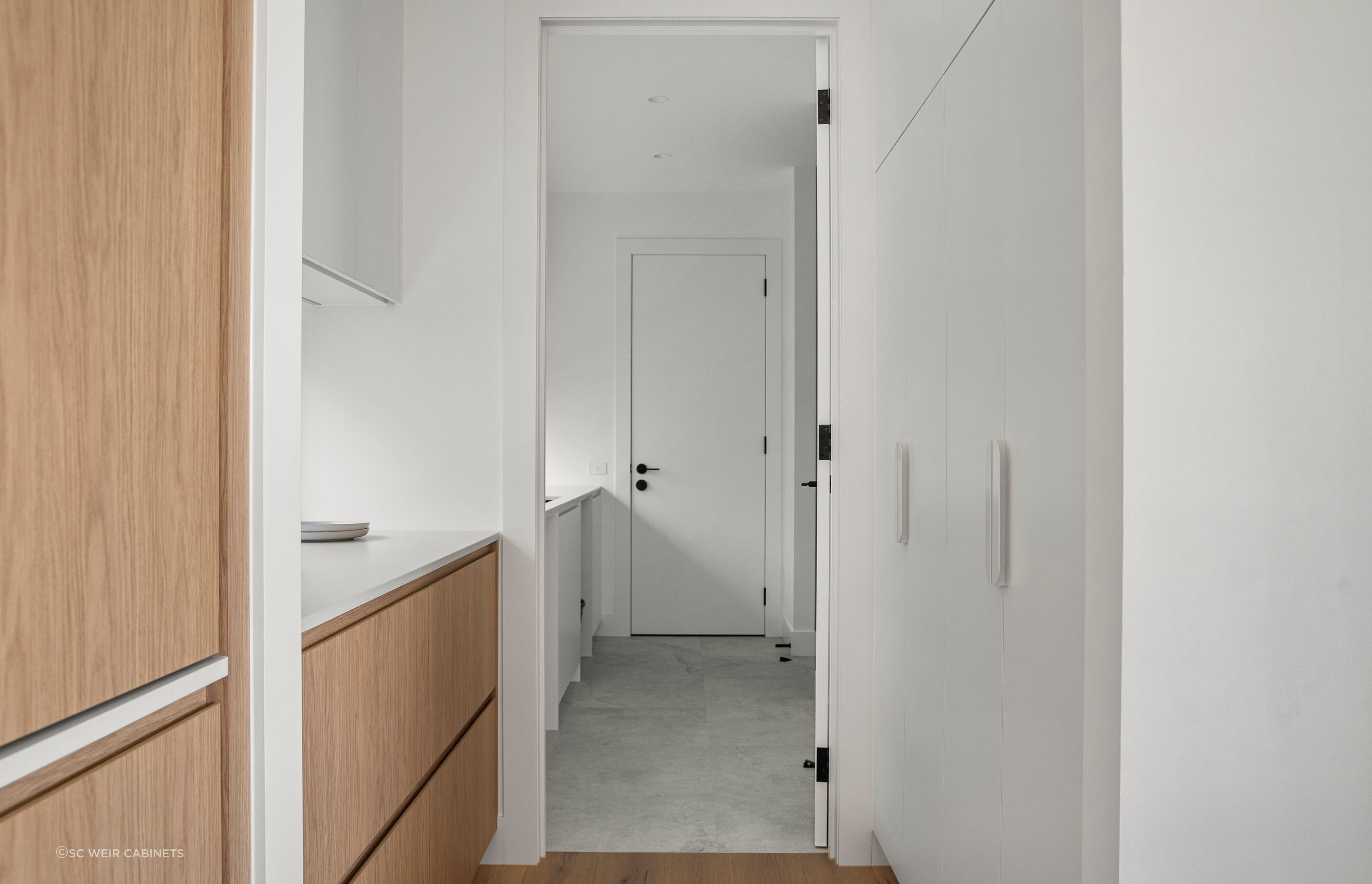 The Pantry - Featuring Ova Handles in Matt White