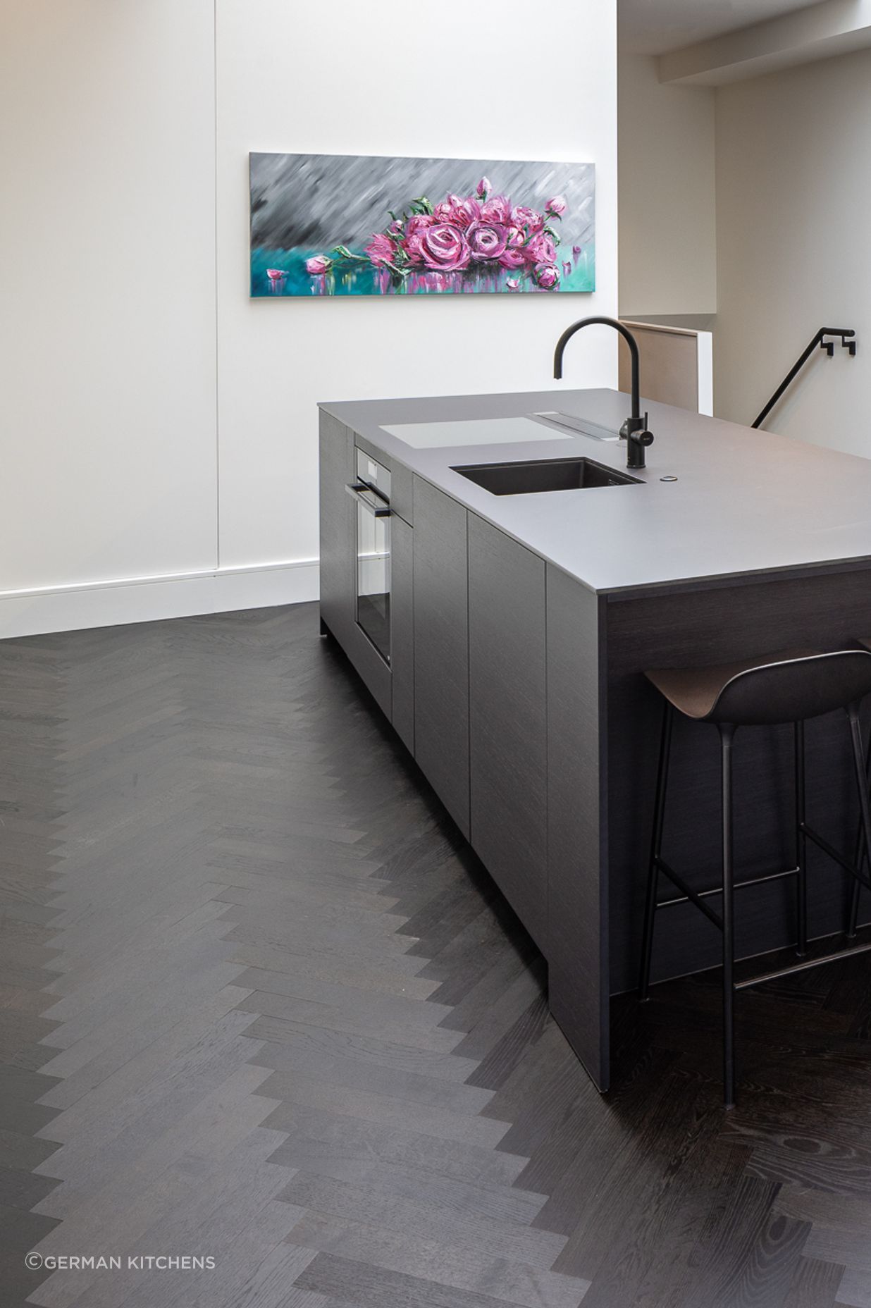 The Island - Herringbone Flooring