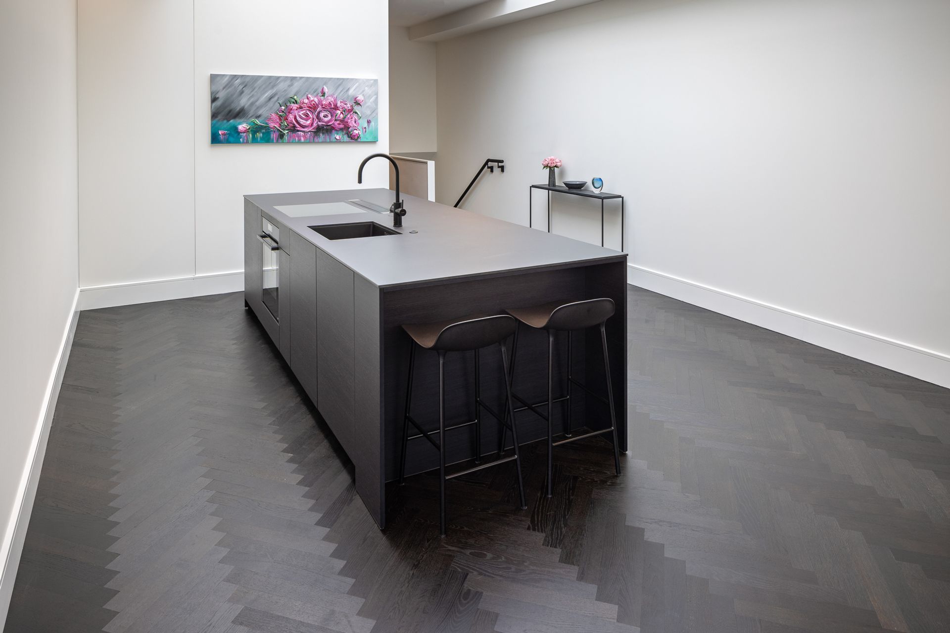 The Island - Herringbone Flooring