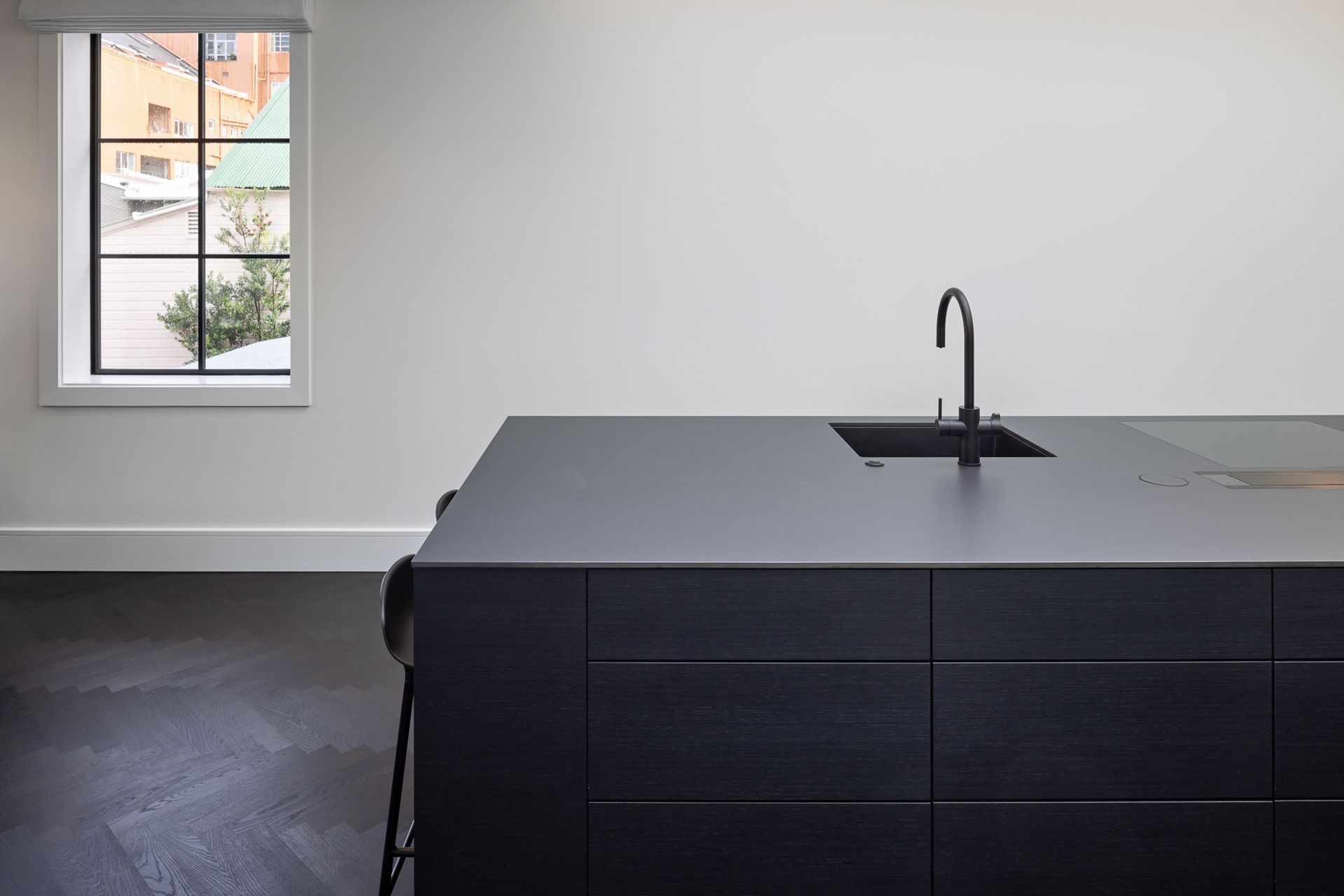 The Island - Herringbone Flooring