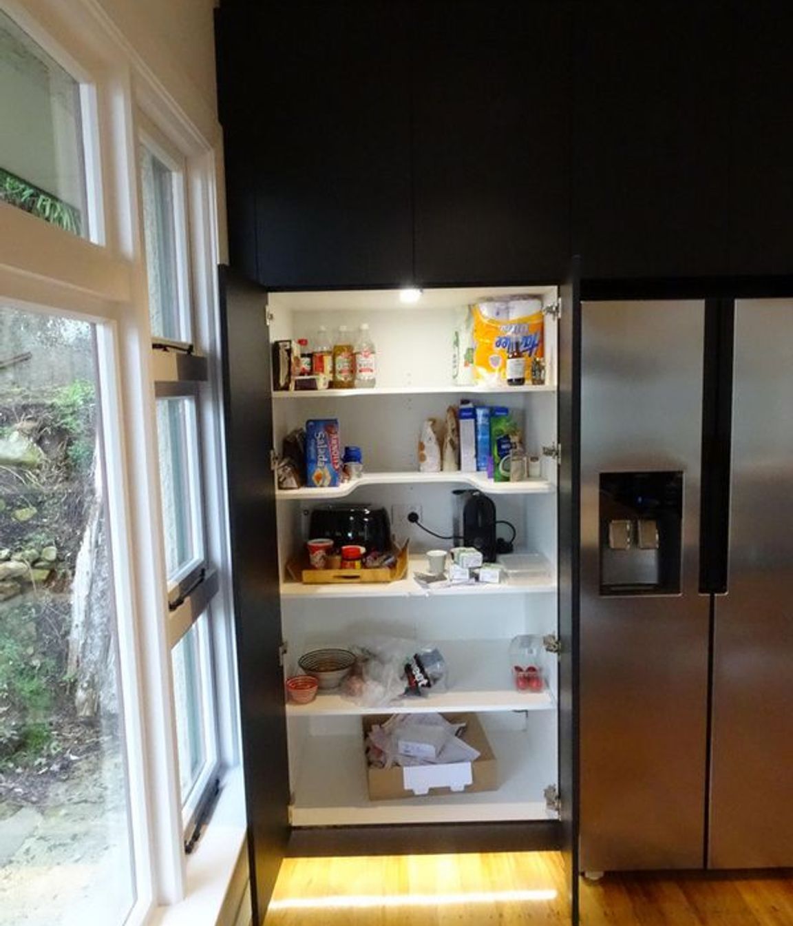 Great storage and lighting in this Dunedin kitchen