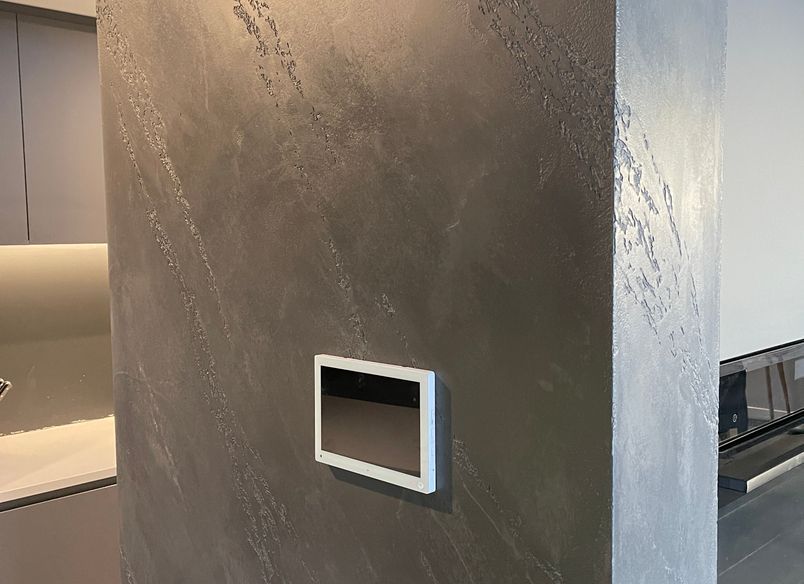 Kitchen area, Split Stone