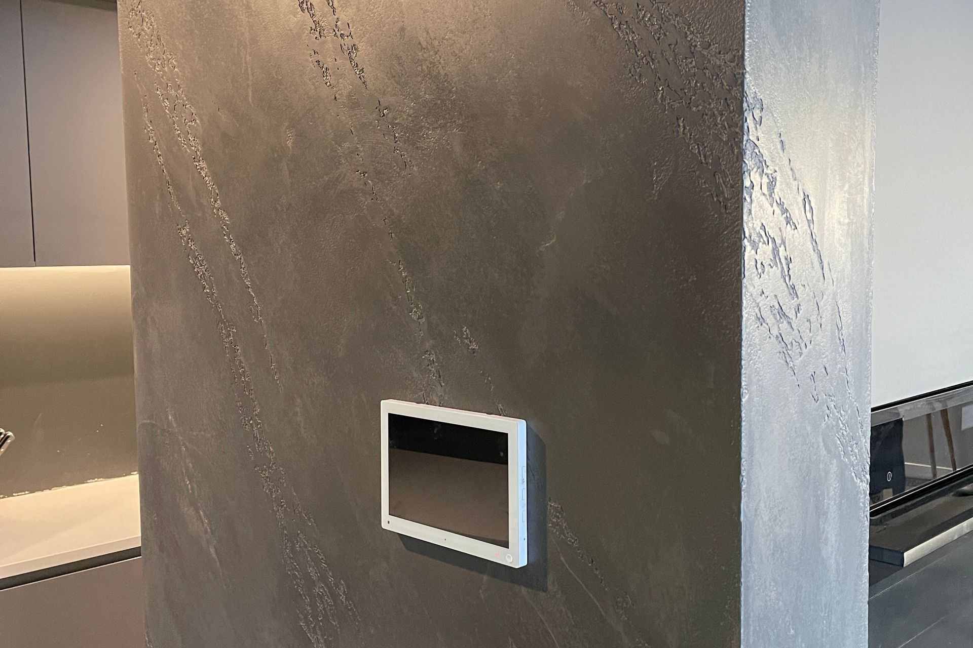 Kitchen area, Split Stone