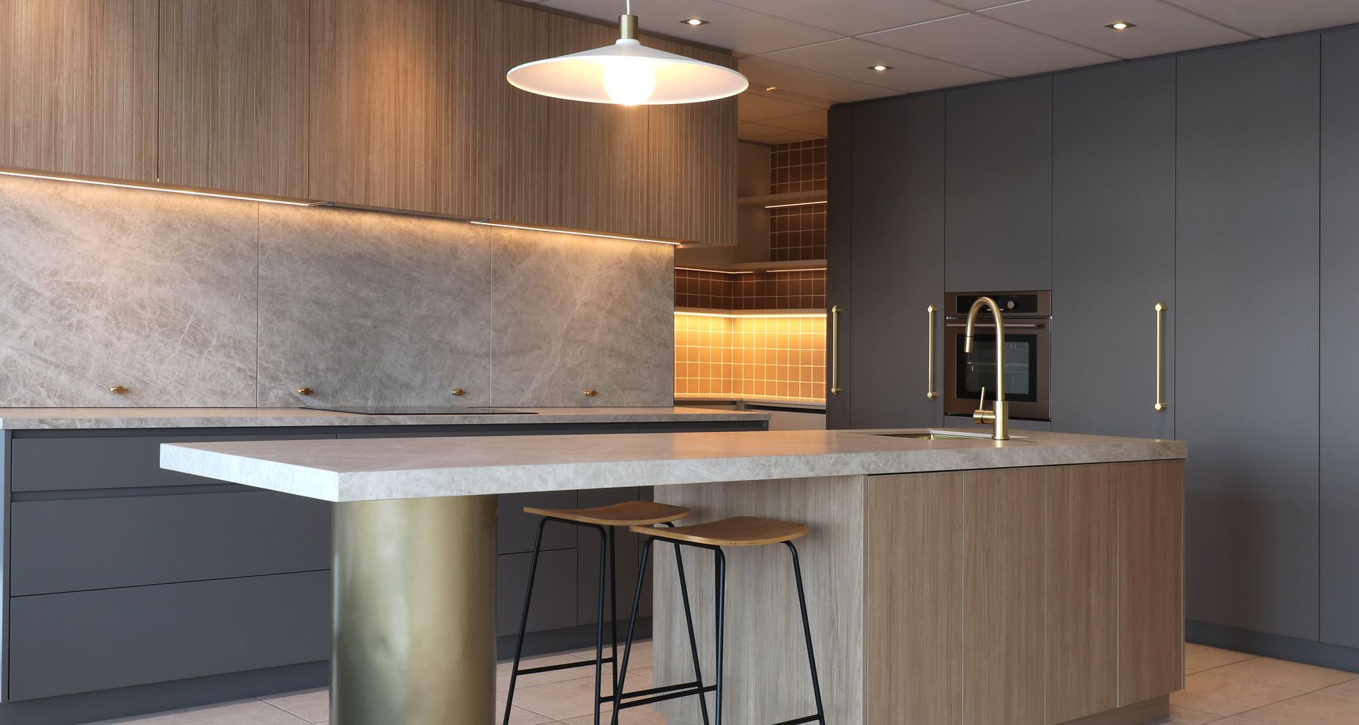 Showroom Kitchen by Fluid Interiors — Bespoke Design Meets Modern Functionality banner