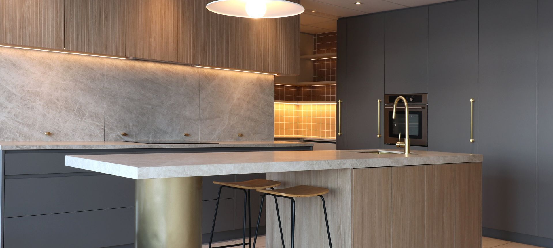 Showroom Kitchen by Fluid Interiors — Bespoke Design Meets Modern Functionality banner
