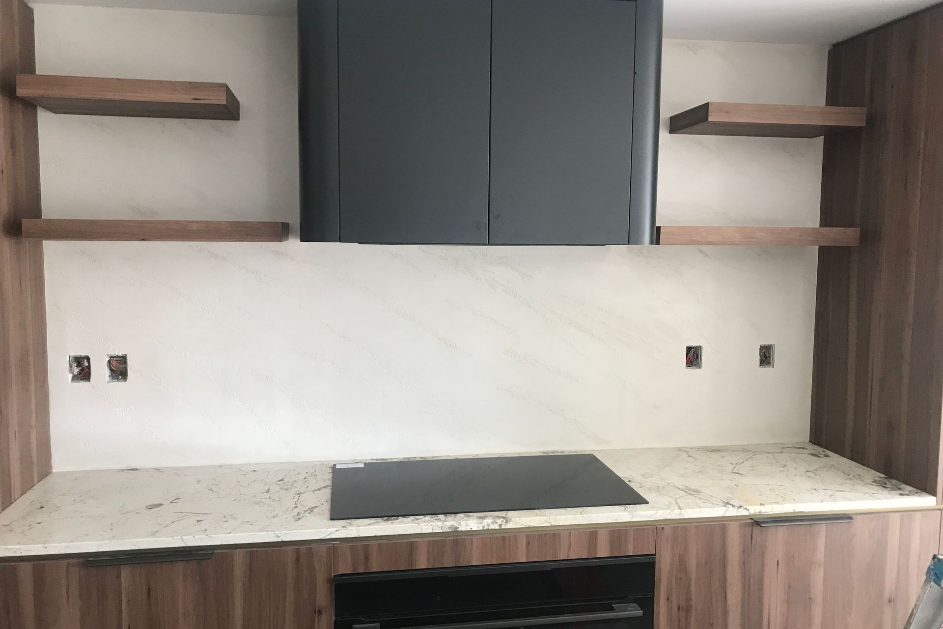 Kitchen and Scullery splashback, Split Stone