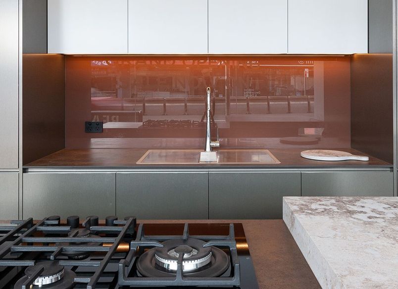 Industrial Metallic Kitchen Design – Drummoyne