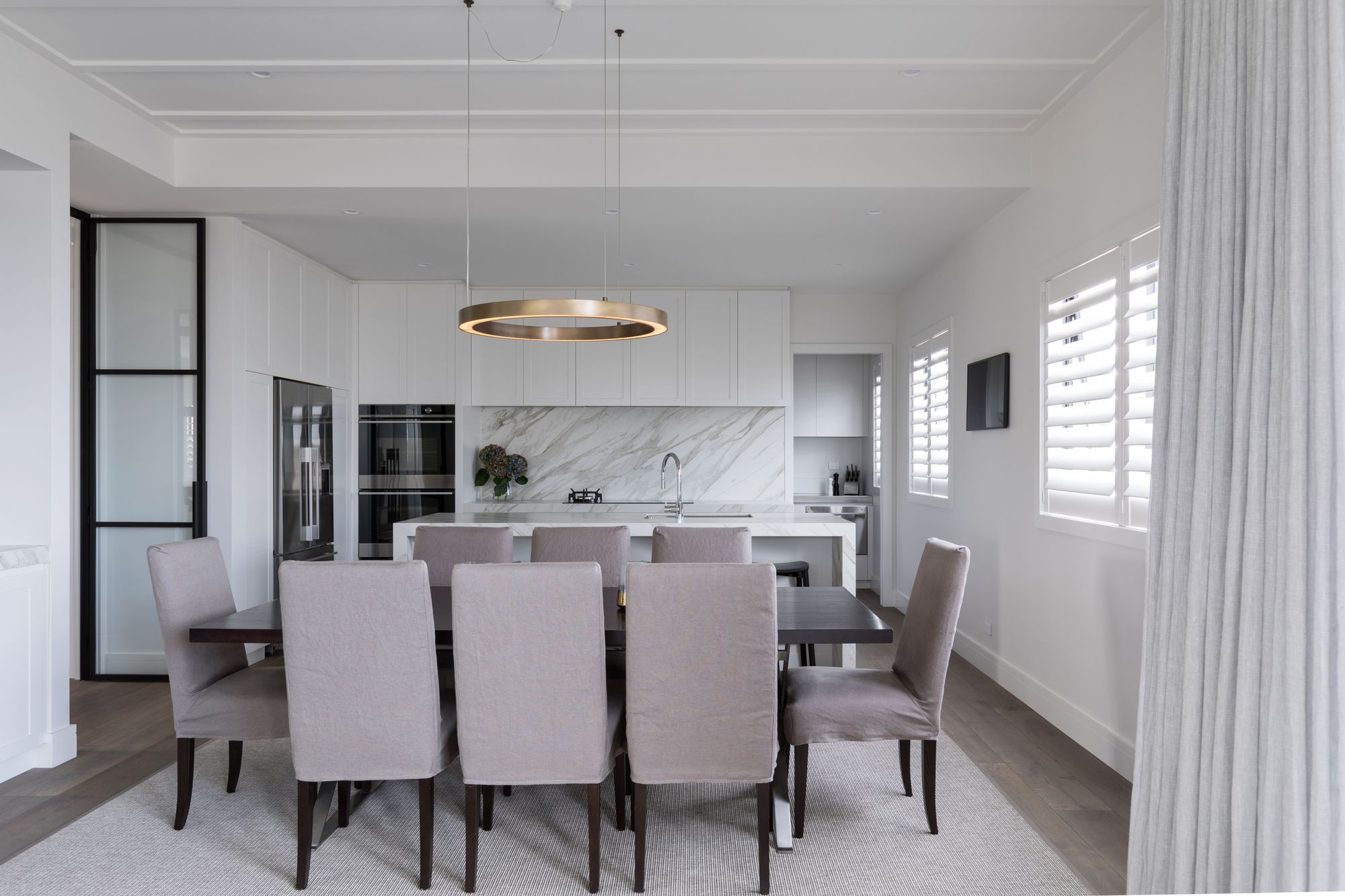 White Marble Kitchen
