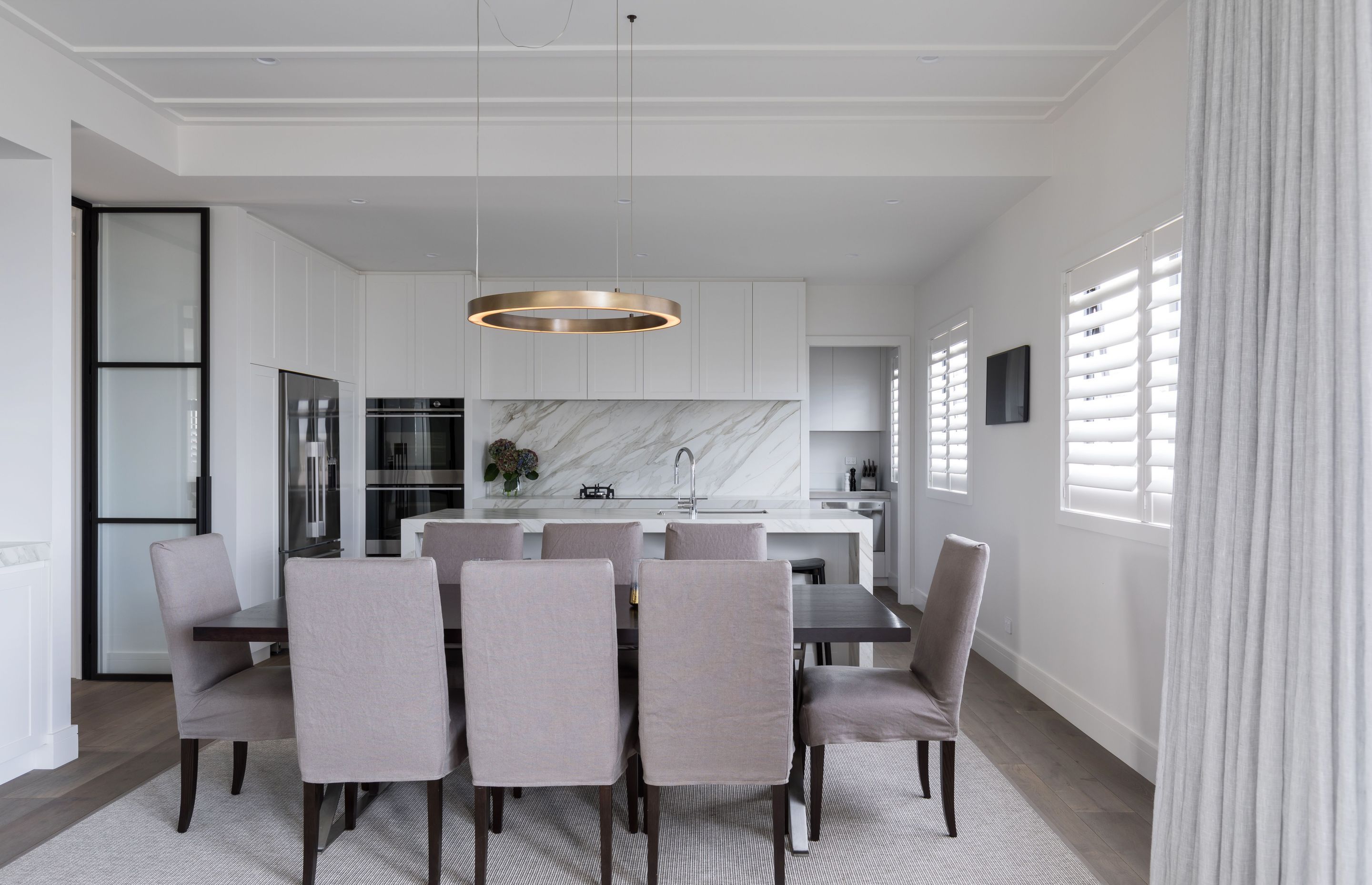 White Marble Kitchen