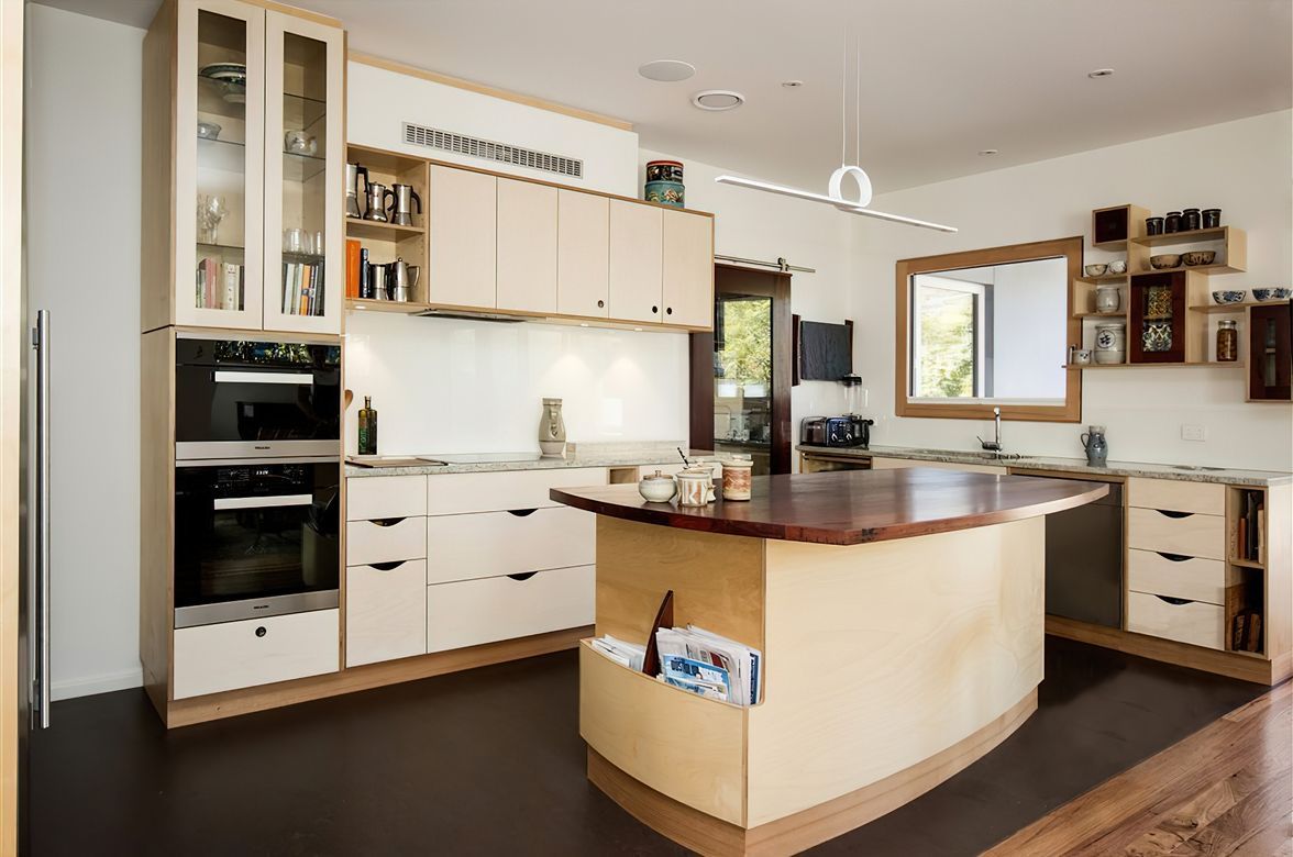 Recycled Jarrah & Plywood Kitchen