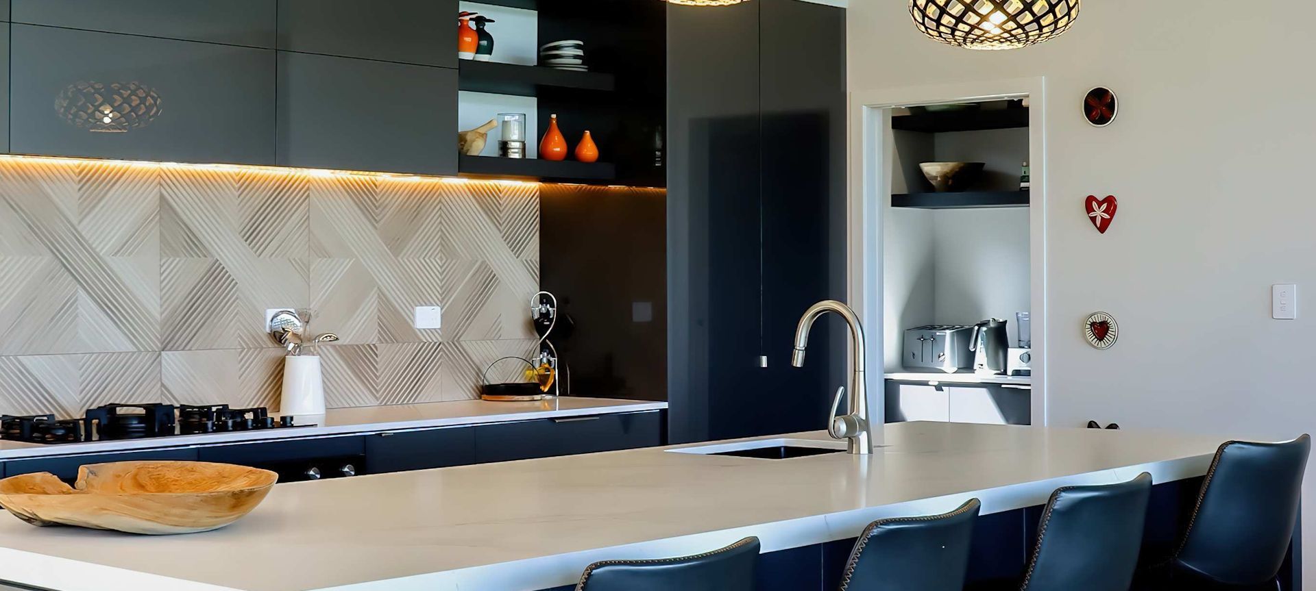 The 'Crown Jewel' of the home - Opononi Kitchen banner