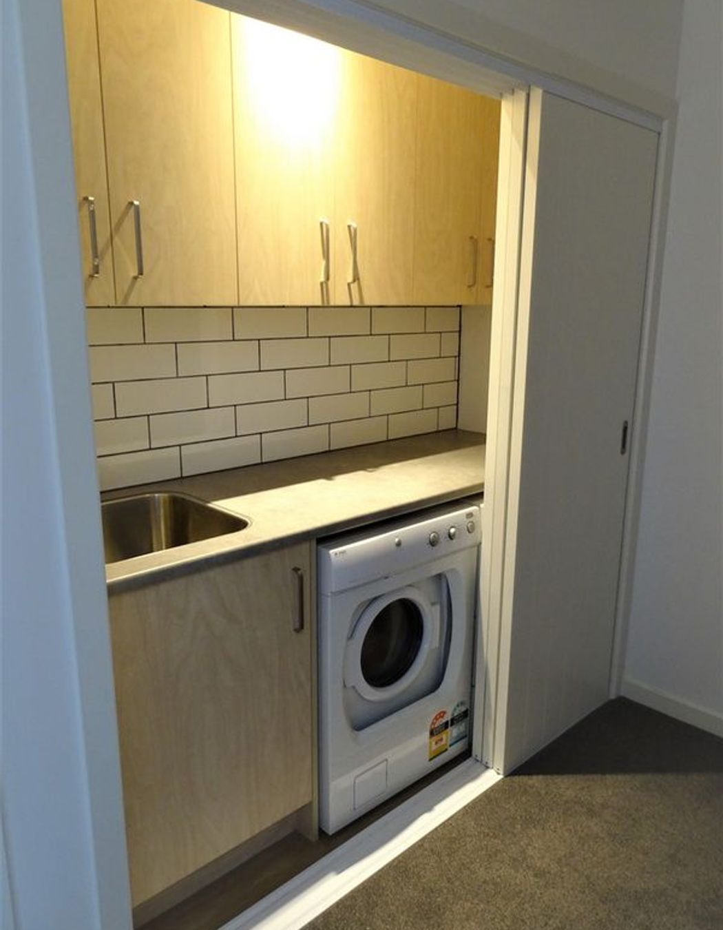 Laundry area in Unit 2