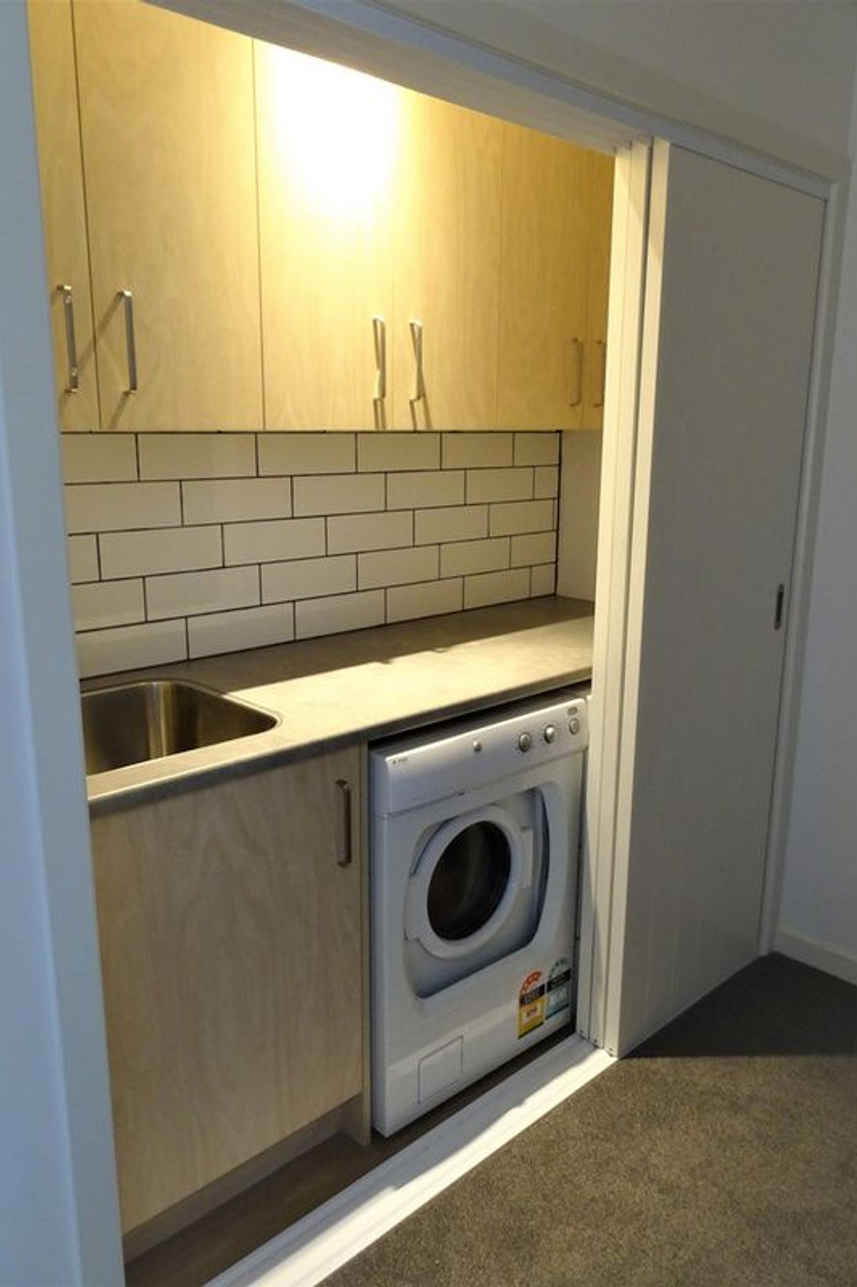 Laundry area in Unit 2