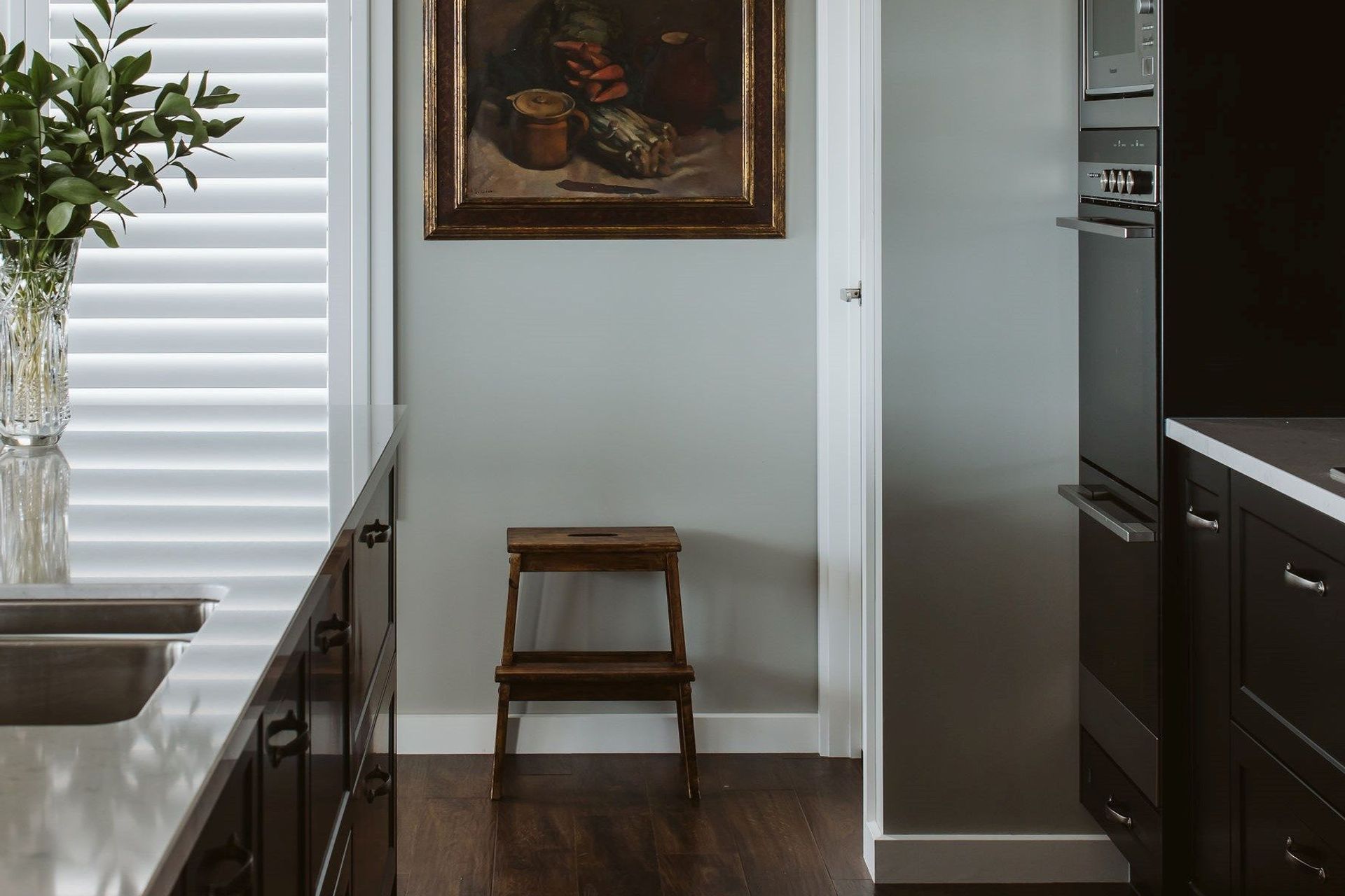 Dezignatek Thermoform Ronda profile in Black Satin, Designed by Annika Rowson, Rowson Kitchens